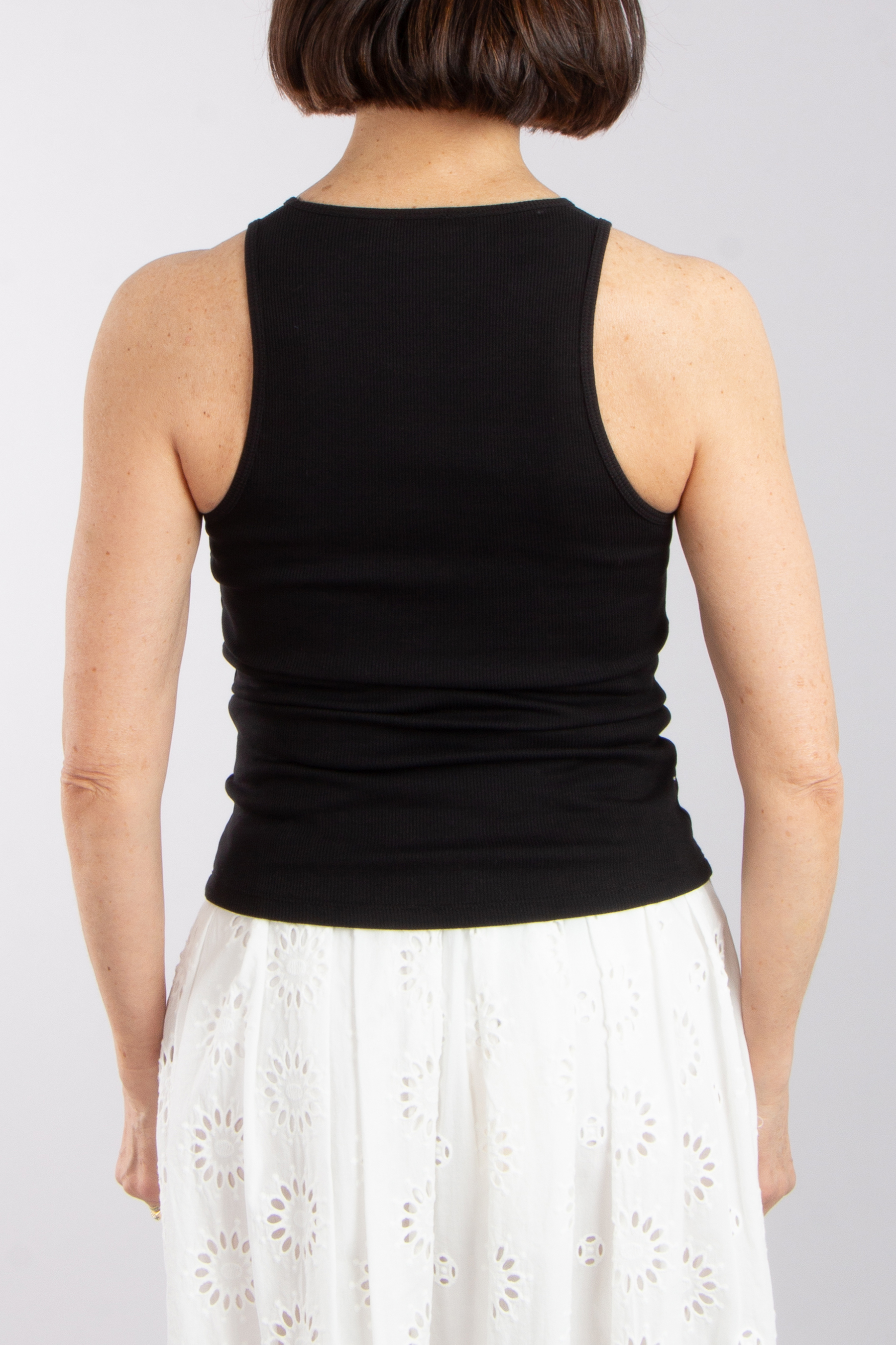 IHEART Ribbed Organic Cotton Tank Top Marthe