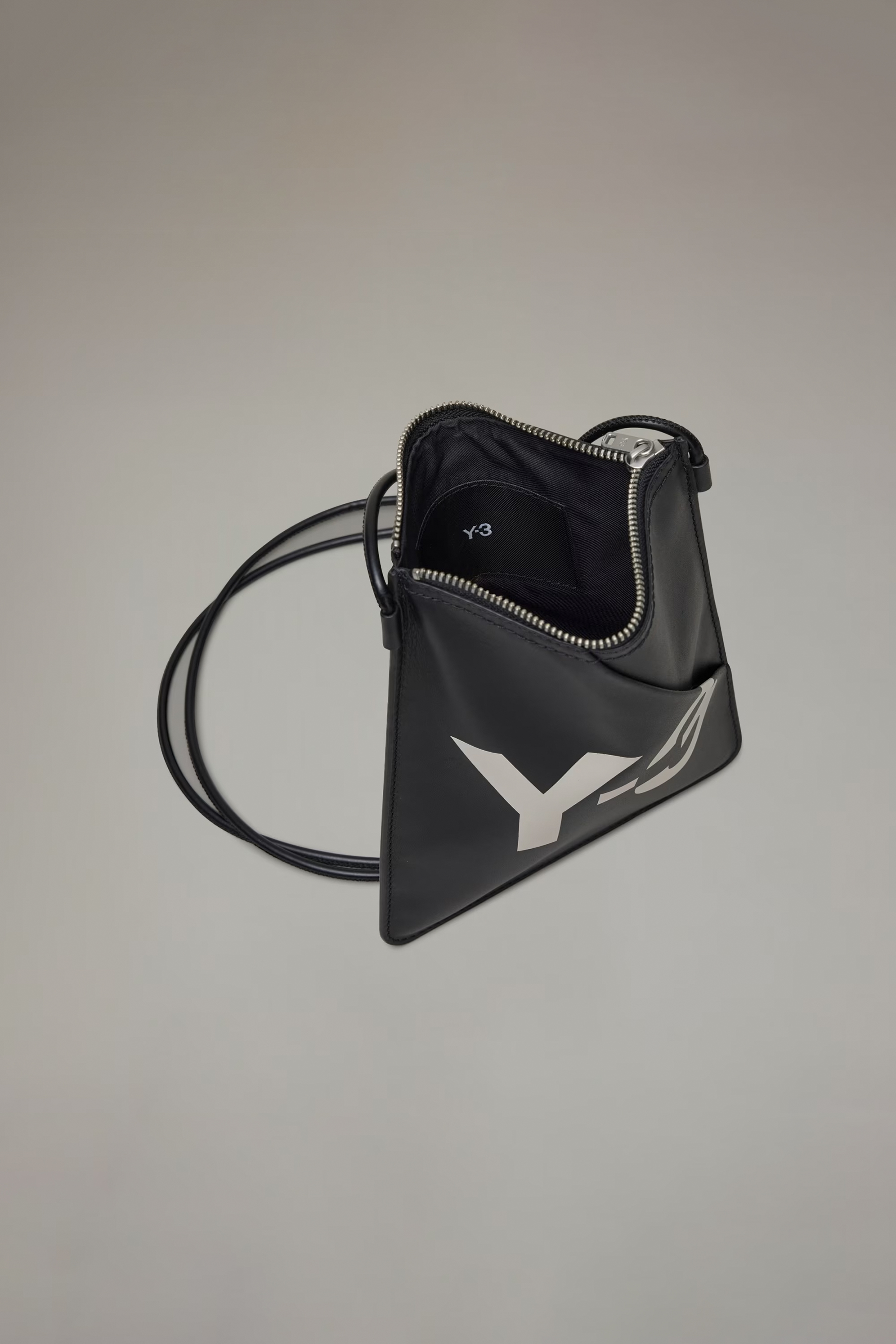 Y-3 Printed Leather Crossbody Bag