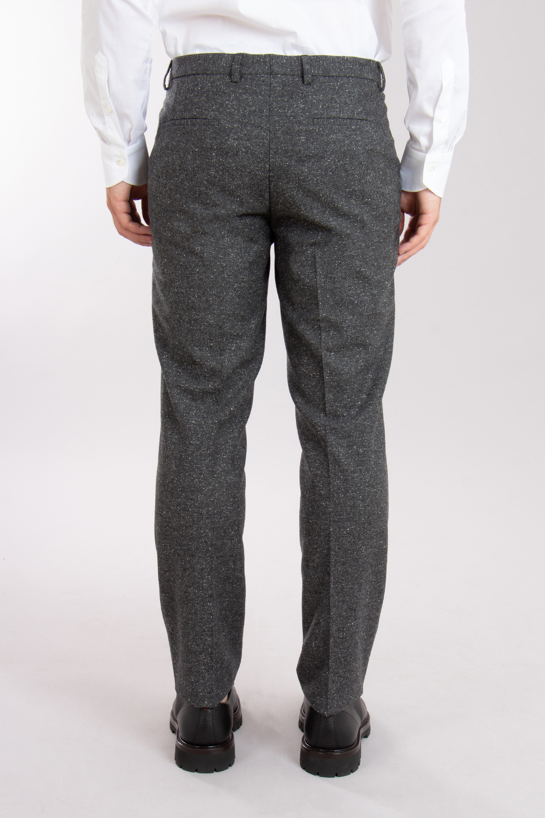 HUGO Extra Slim Fit Wool-Silk-Blend Pants Hesten