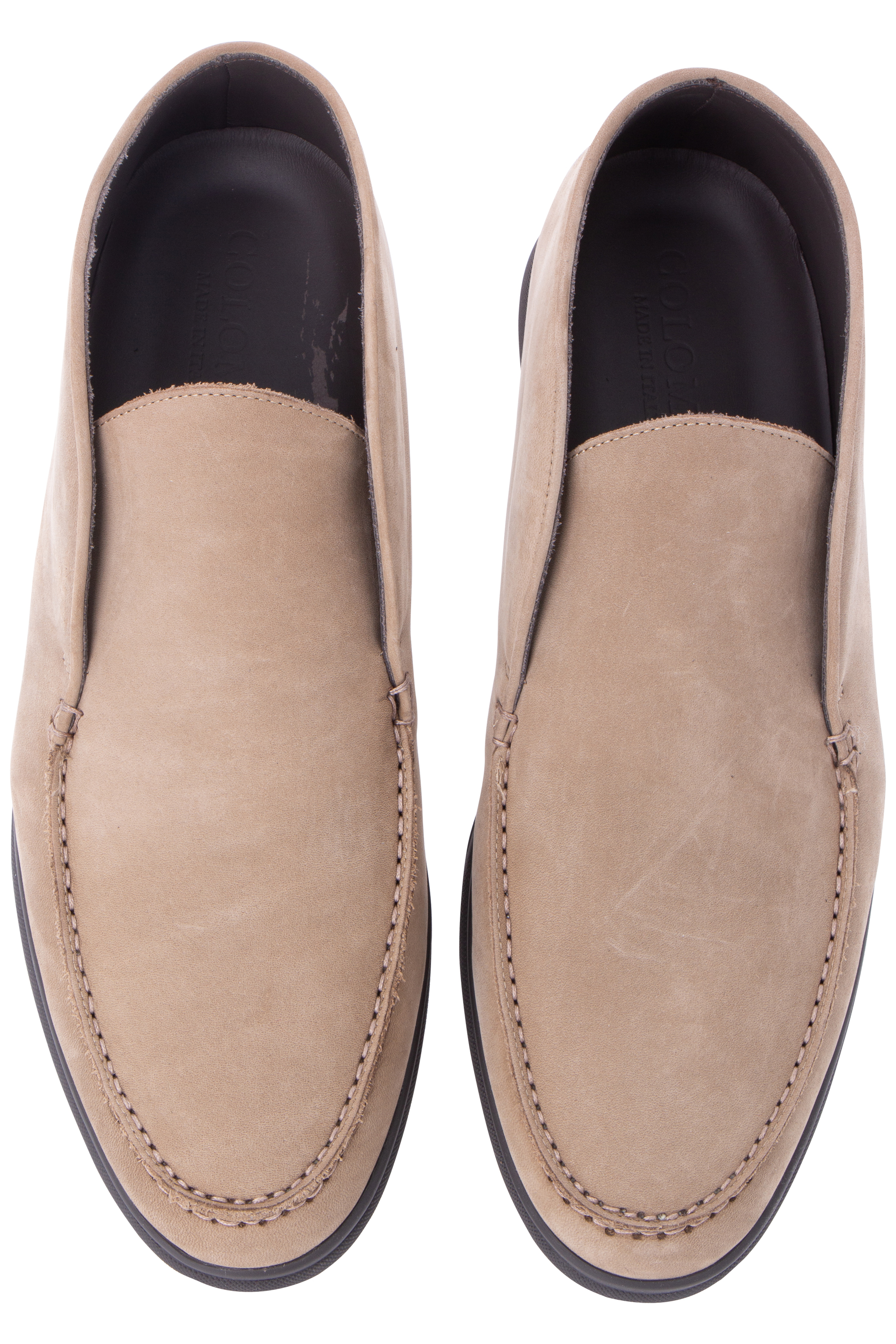 COLOMBO Leather Mid Loafers