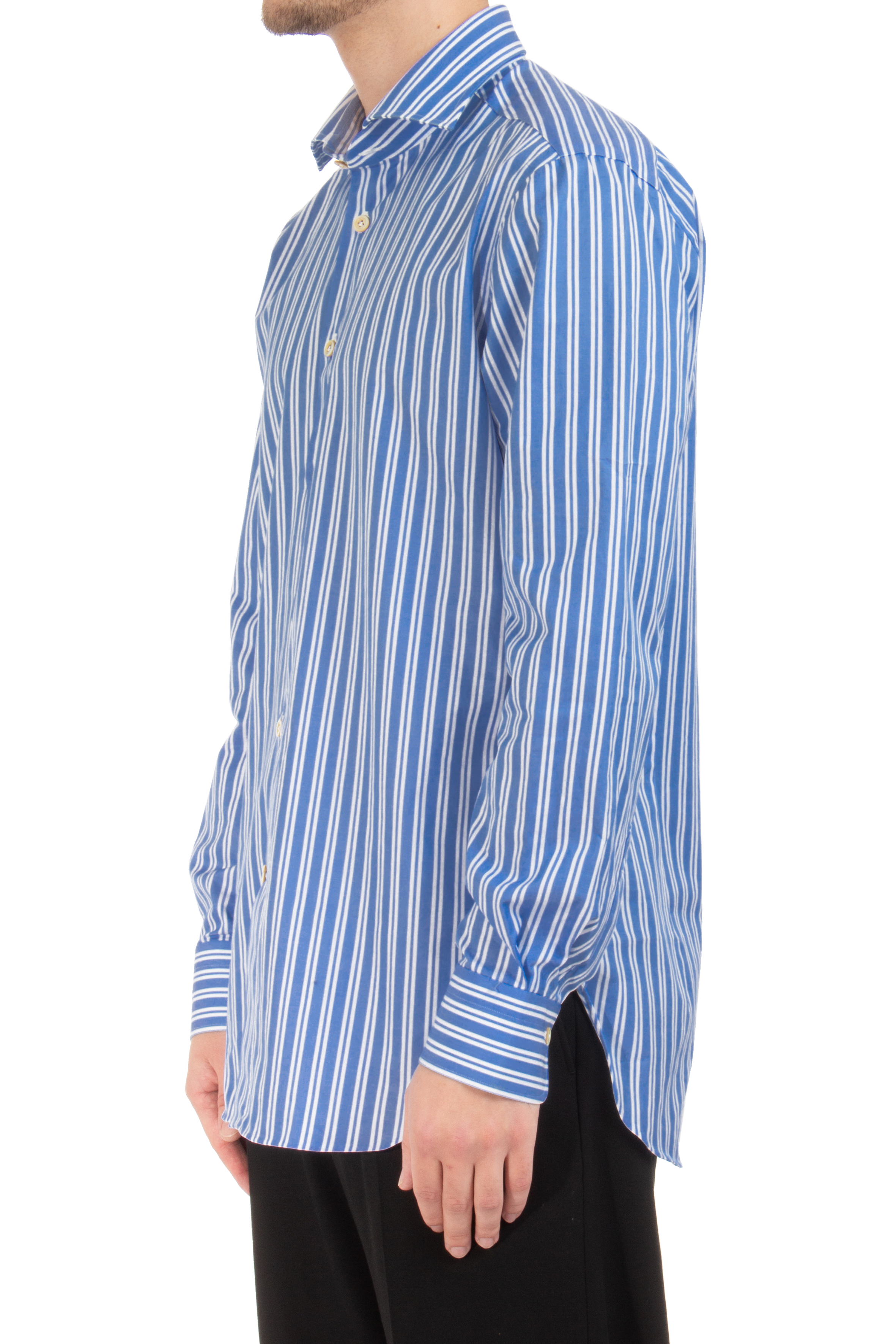 KITON Striped Cotton Shirt