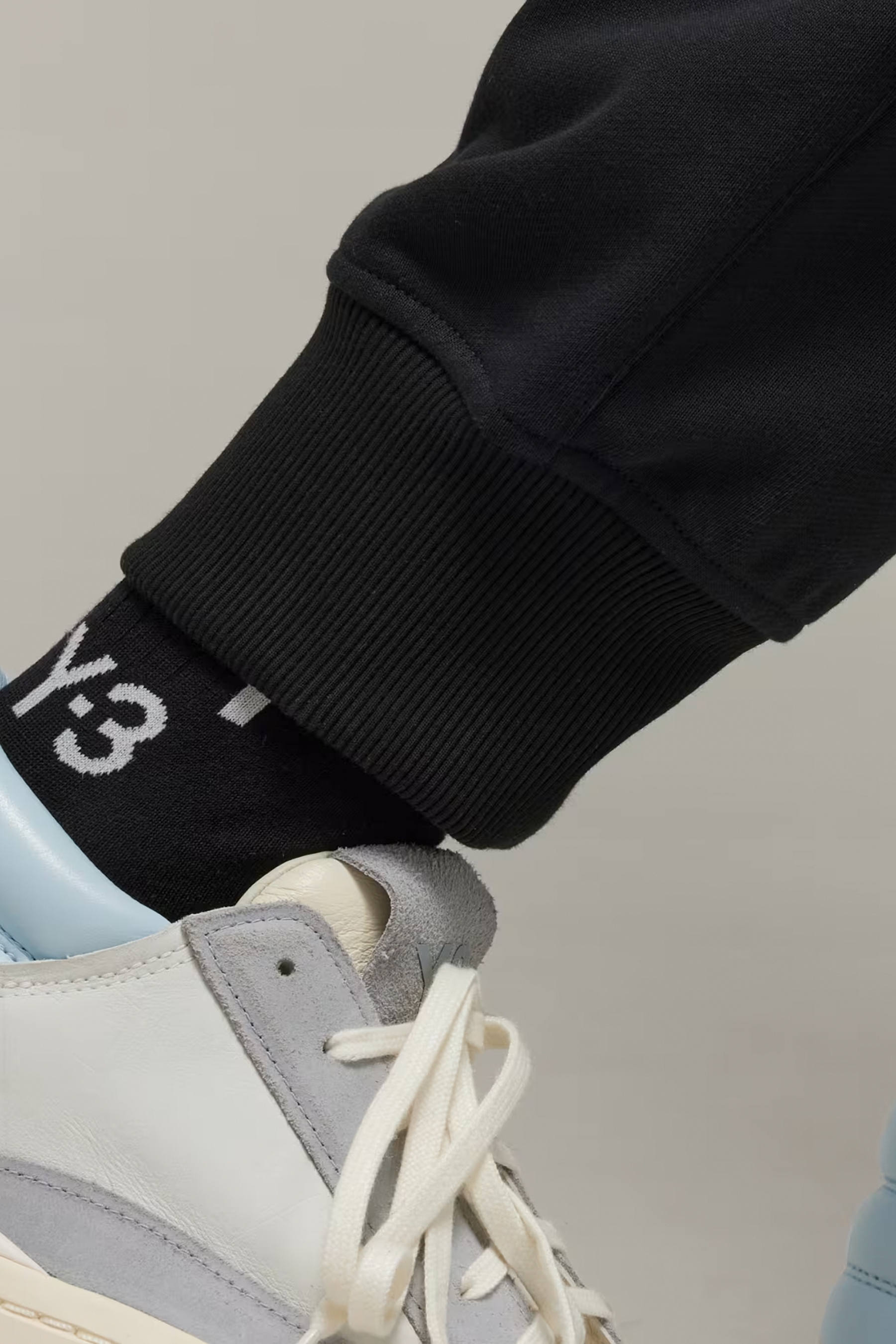 Y-3 Printed French Terry Cuffed Joggers