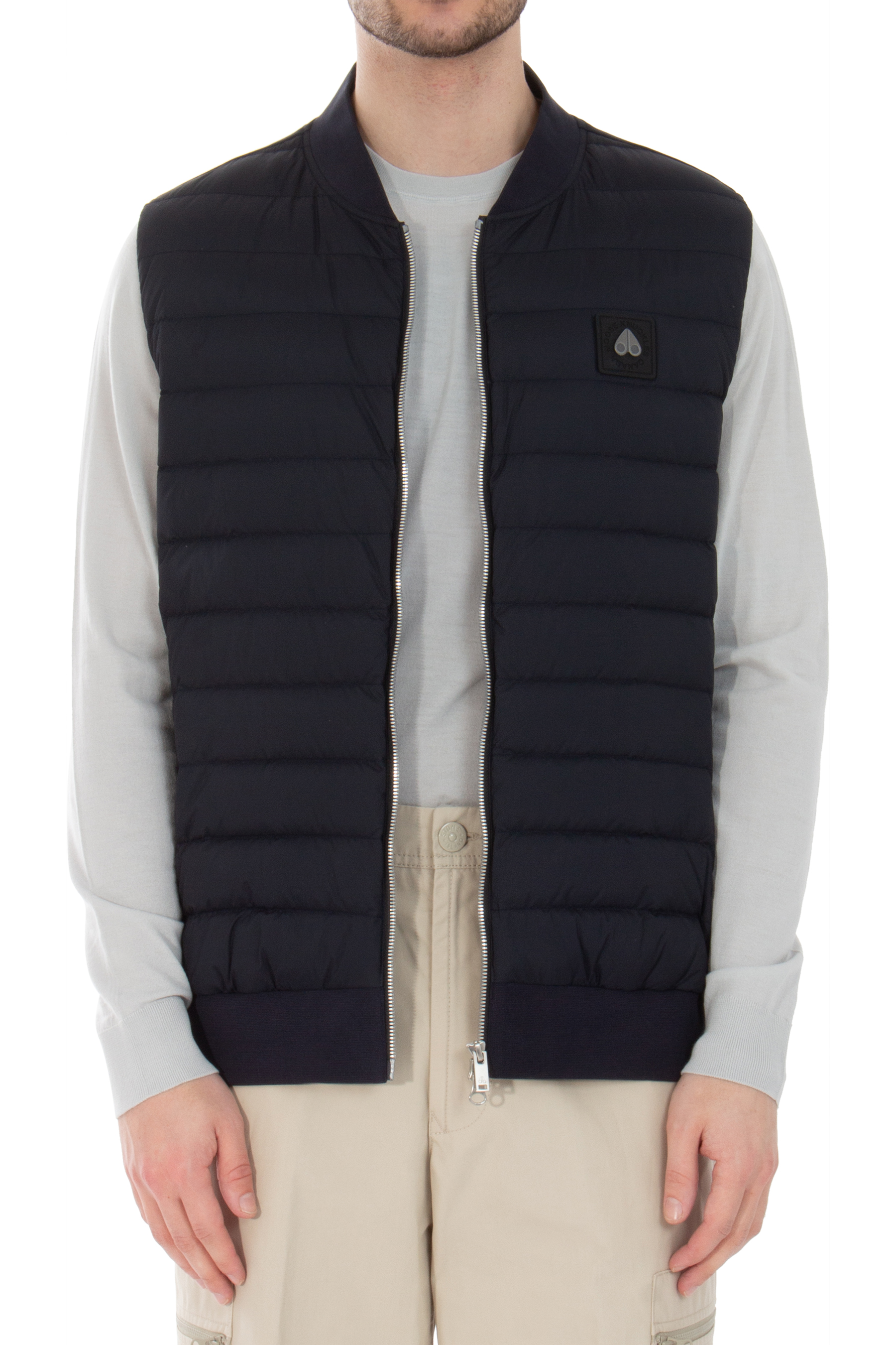 MOOSE KNUCKLES Air Down Nylon Vest Explorer