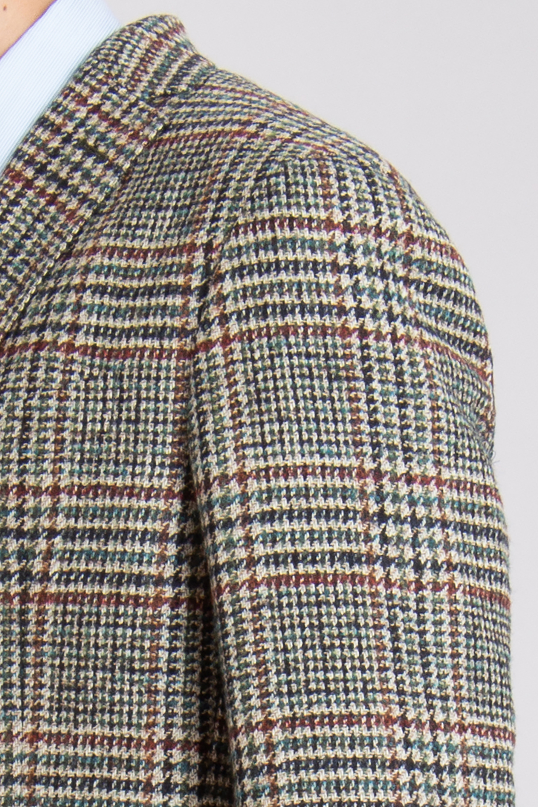 ETRO Checked Alpaca-Wool Blend Jacket