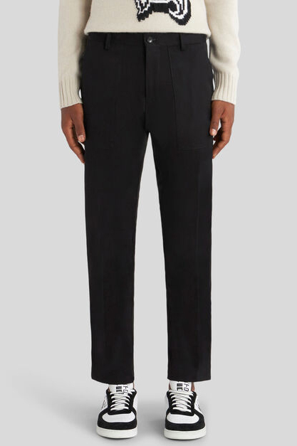 ETRO Cotton-Stretch Slim-Fit Pants 