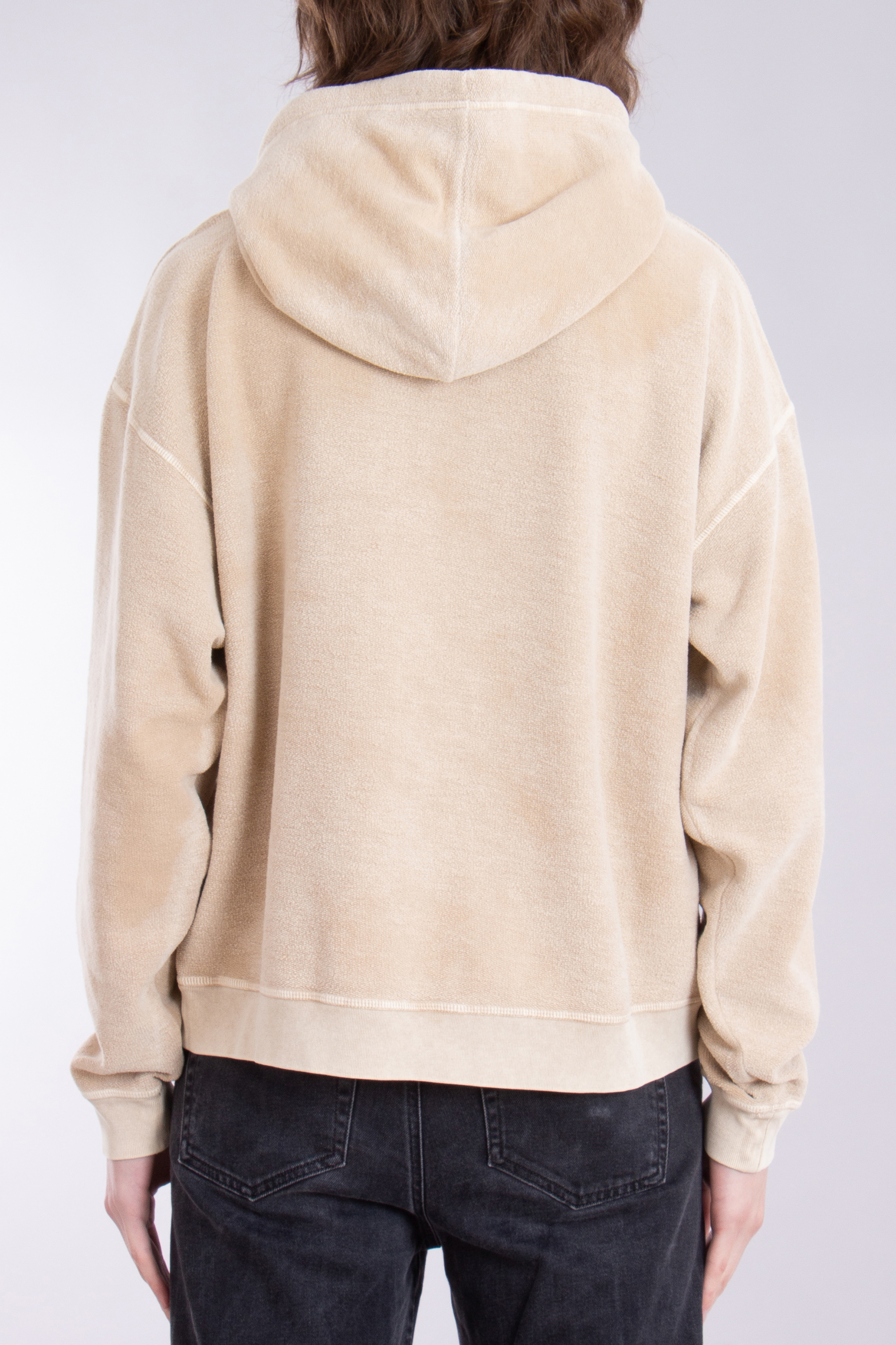 DSQUARED2 Used Wash Relax Fit Cotton Hoodie