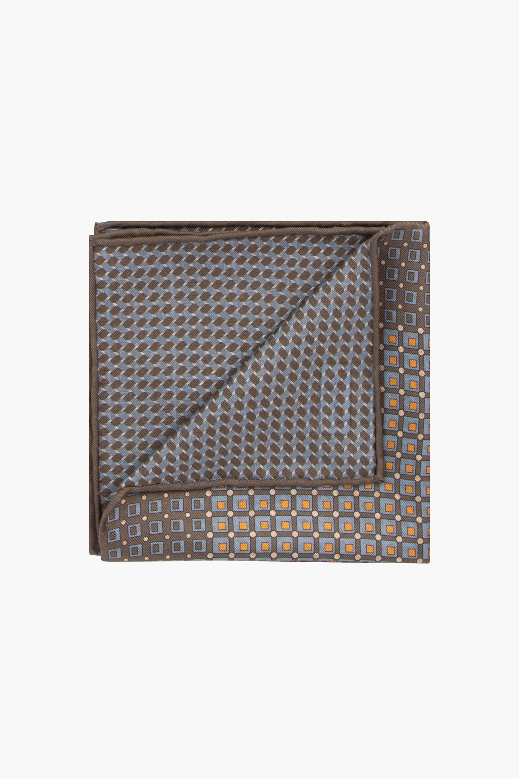 BRIONI Patterned Responsible Silk Hankerchief