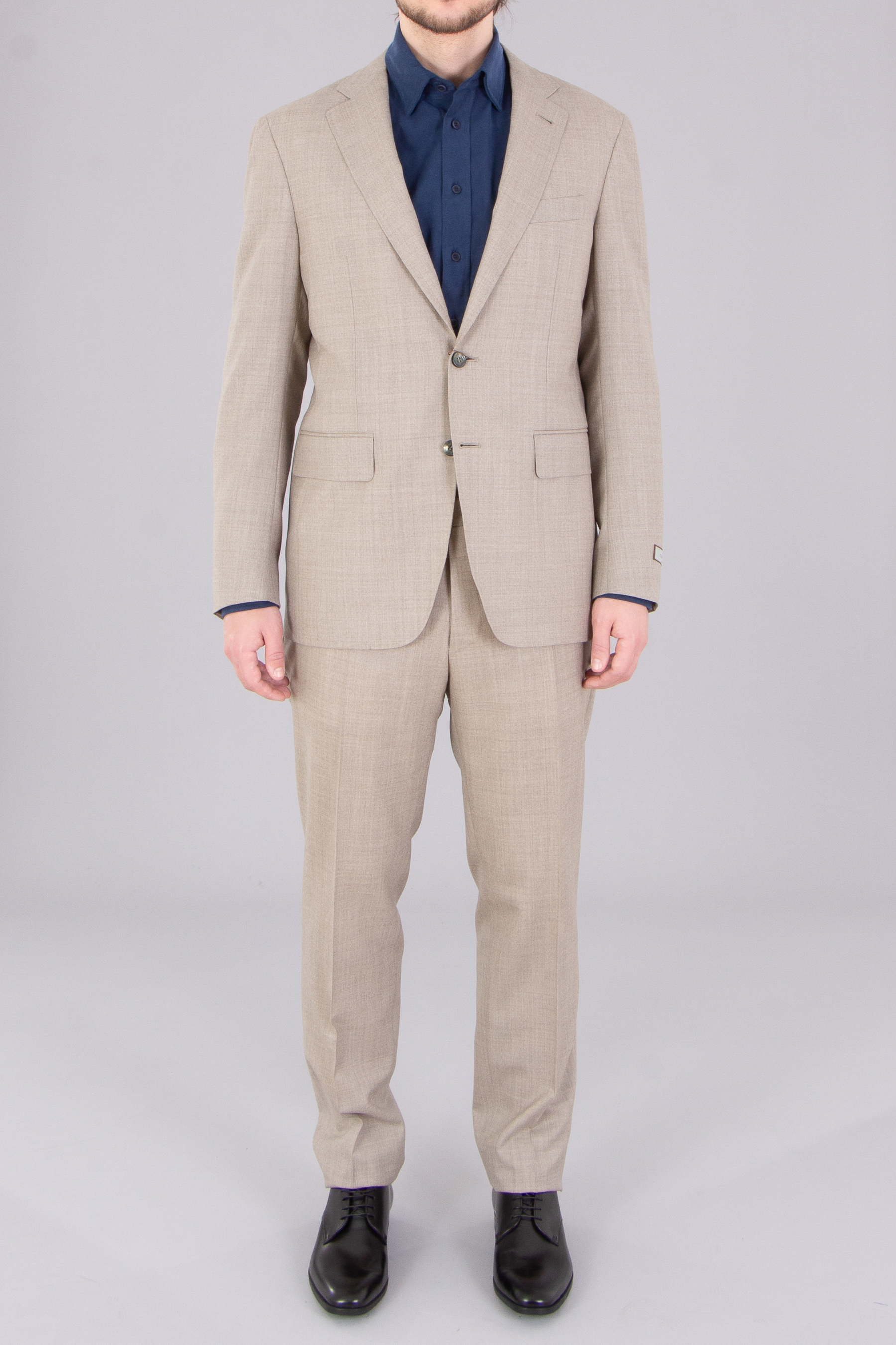 CANALI Modern Fit Travel Wool Suit Kei