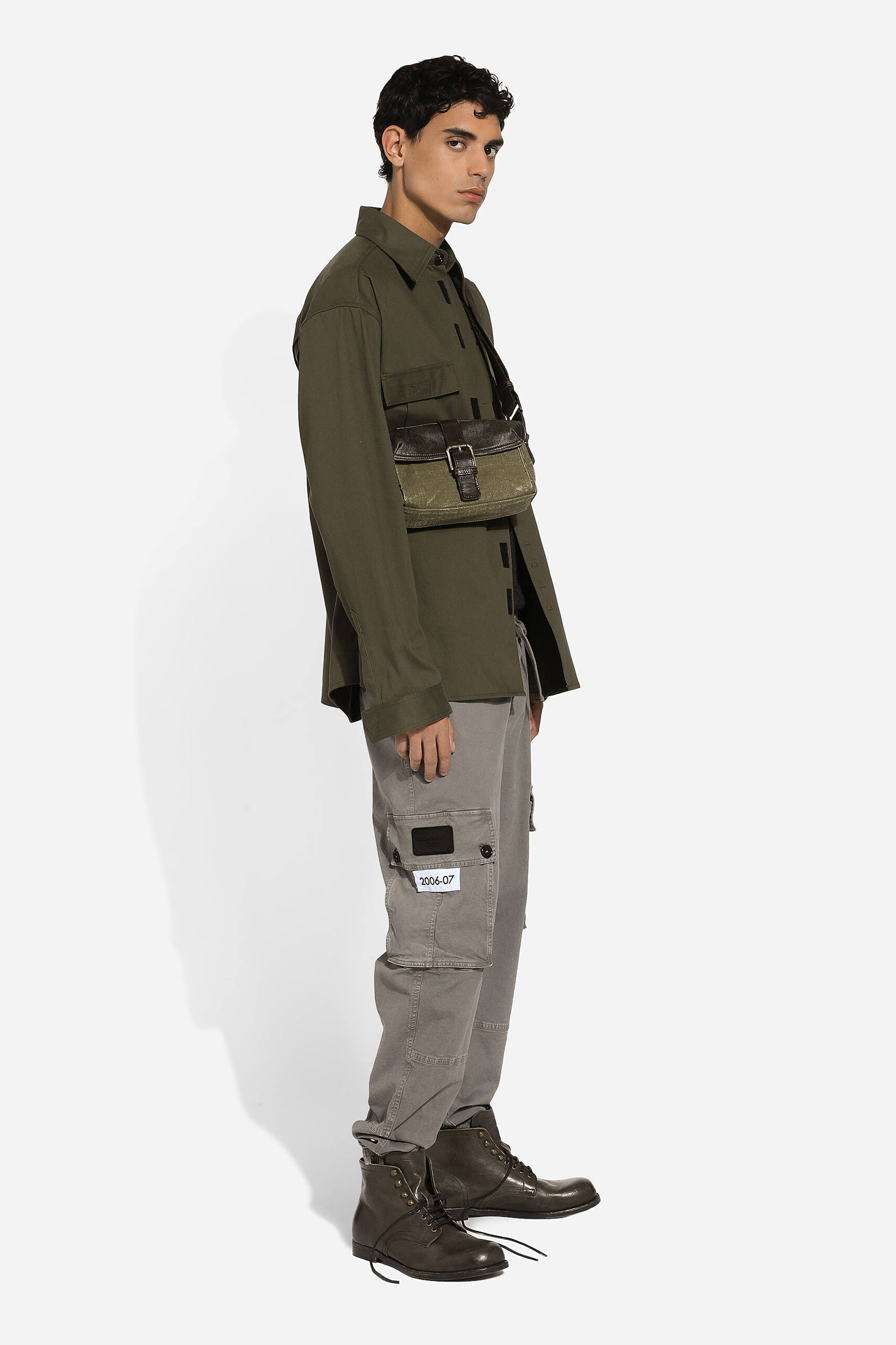 DOLCE & GABBANA Cotton Stretch Cargo Pants