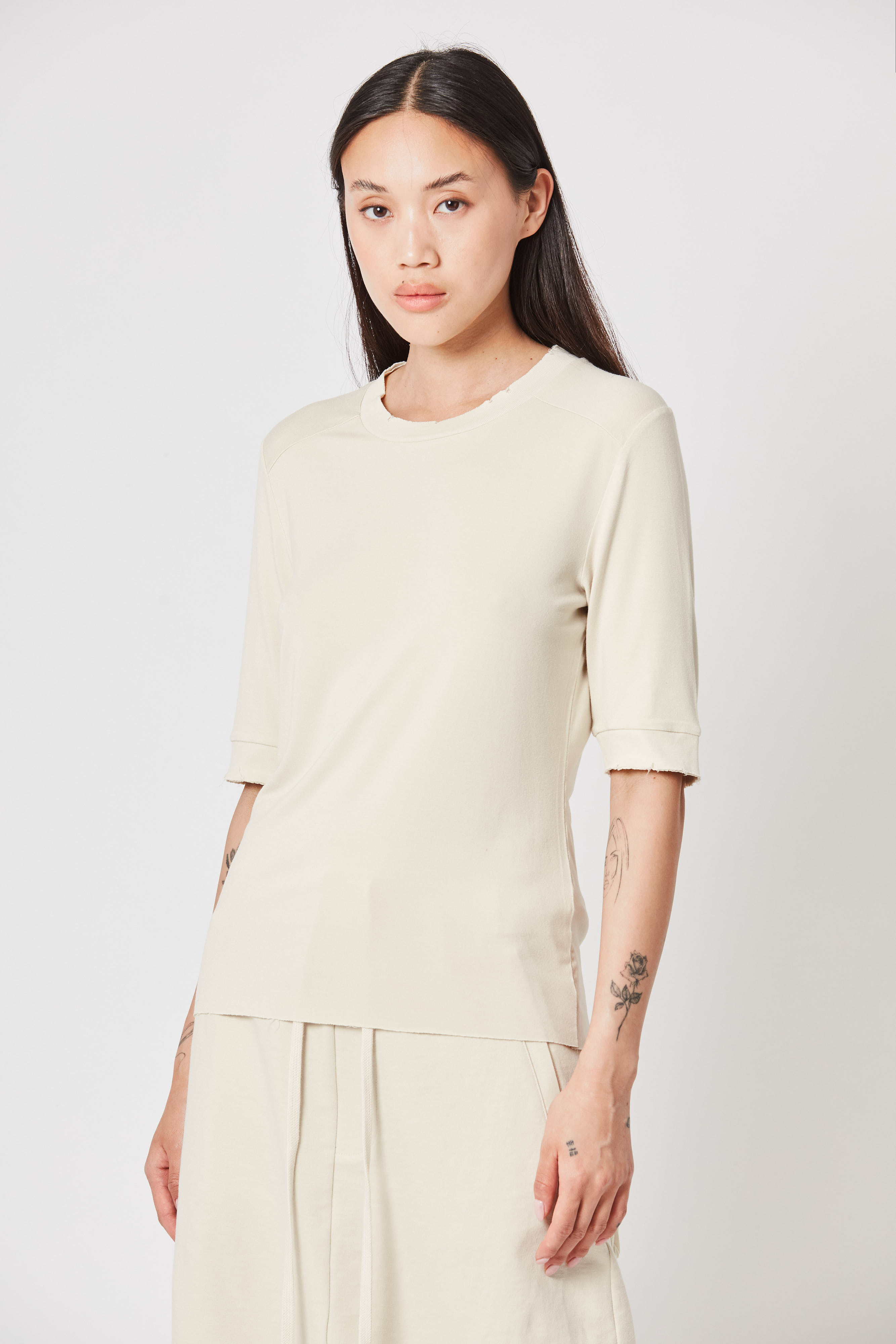 THOM KROM Viscose Stretch T-Shirt