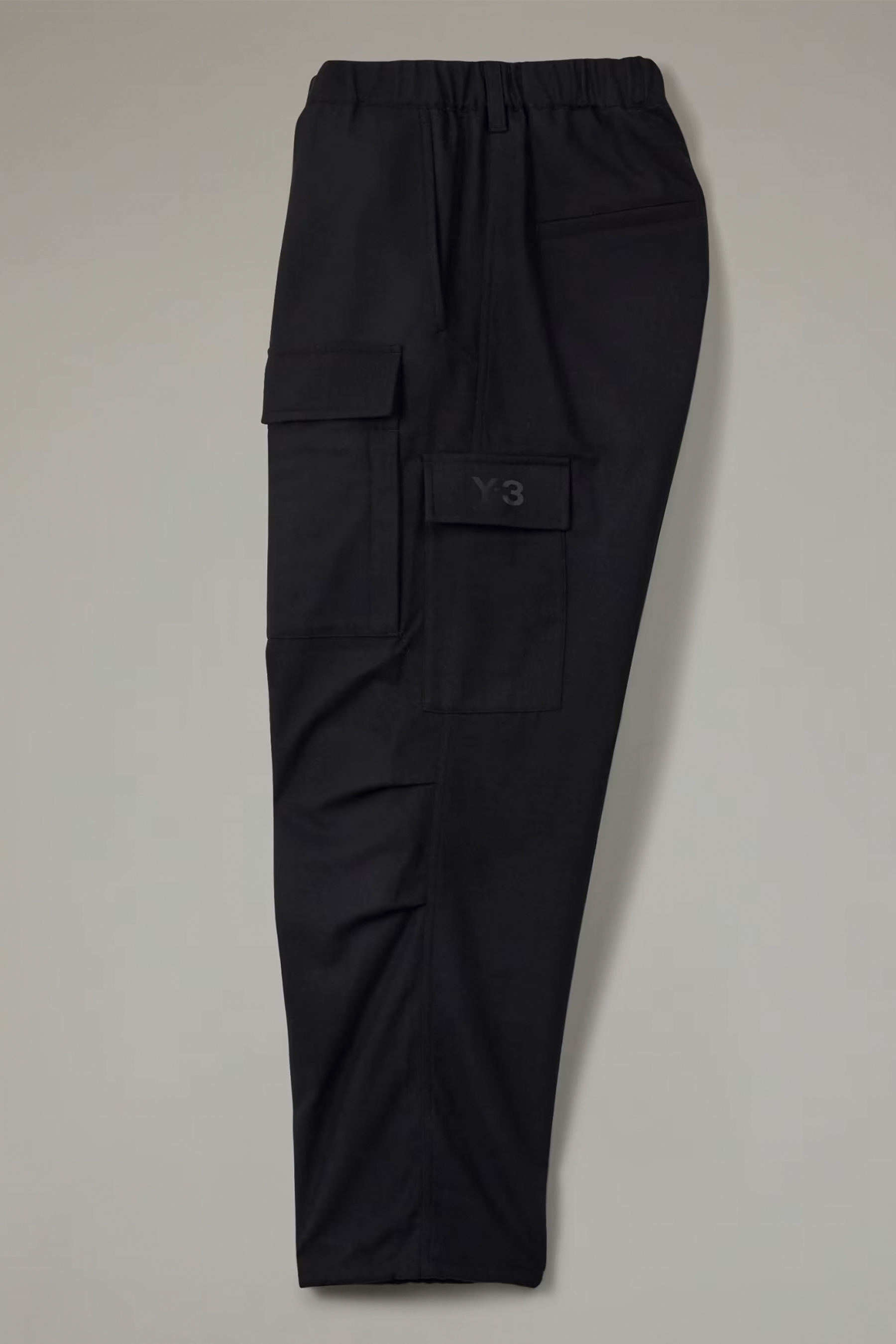 Y-3 Recycled Polyester-Wool Flannel Cargo Pants