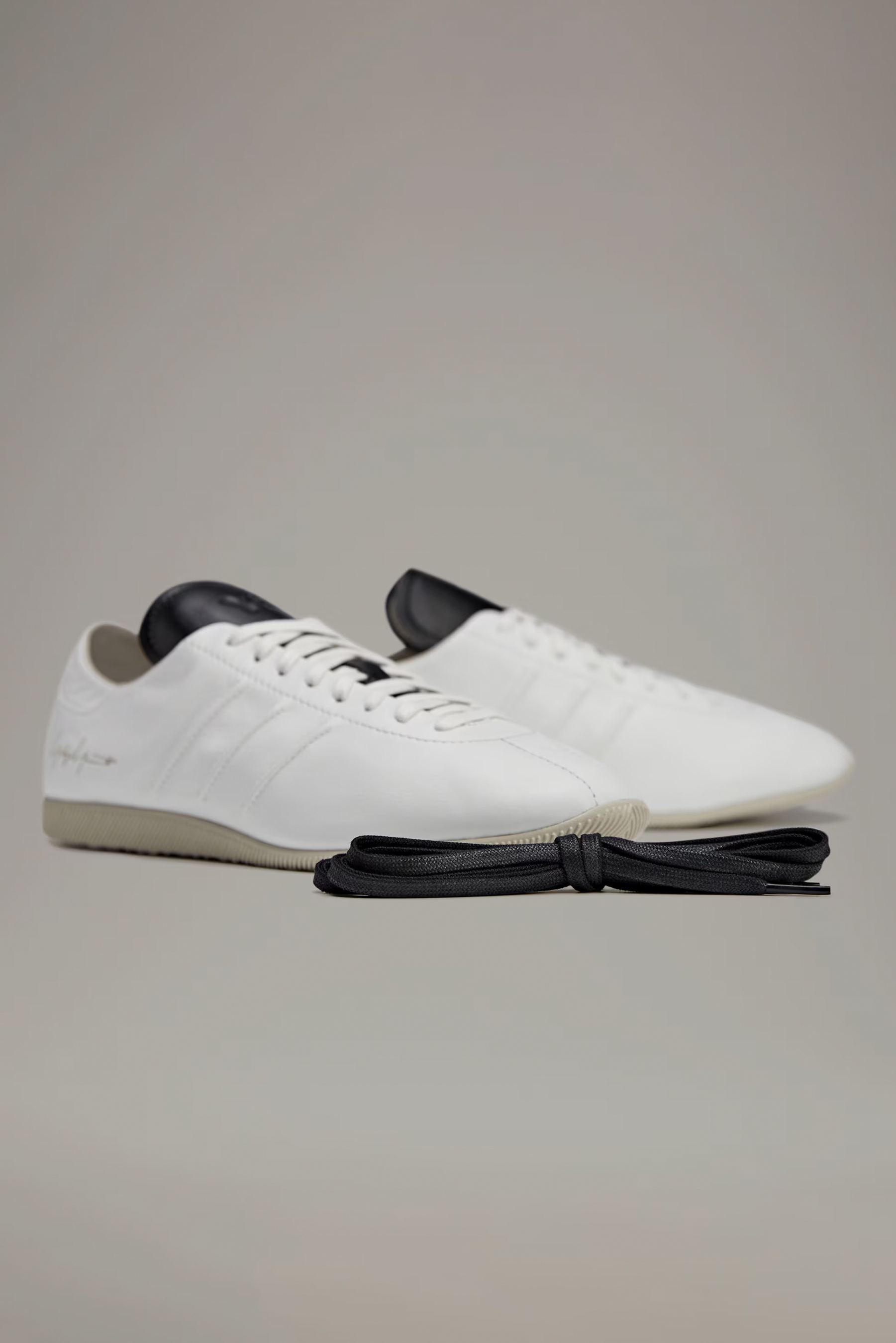 Y-3 Premium Leather Sneakers Japan