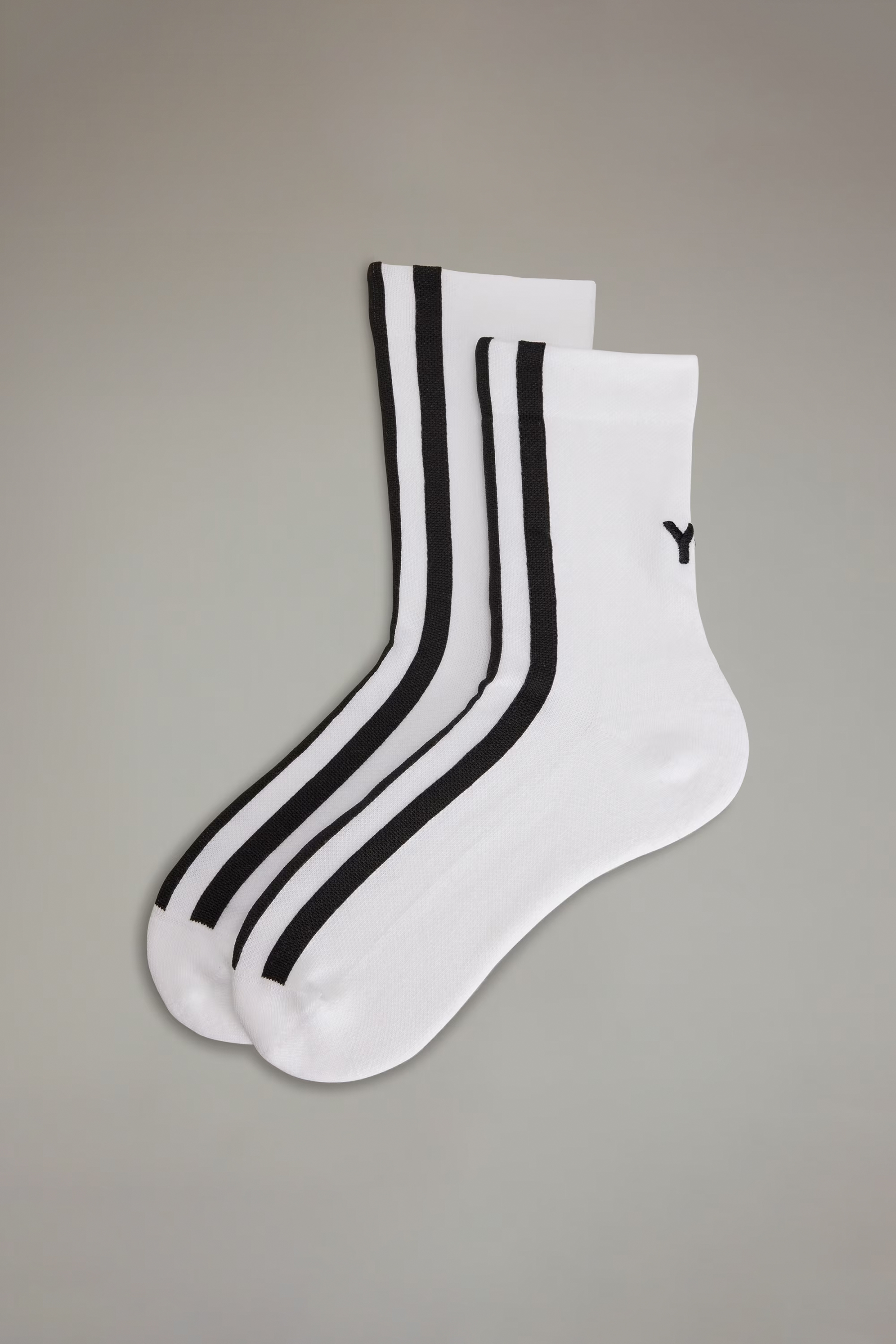 Y-3 Striped Cotton Blend Stretch Socks