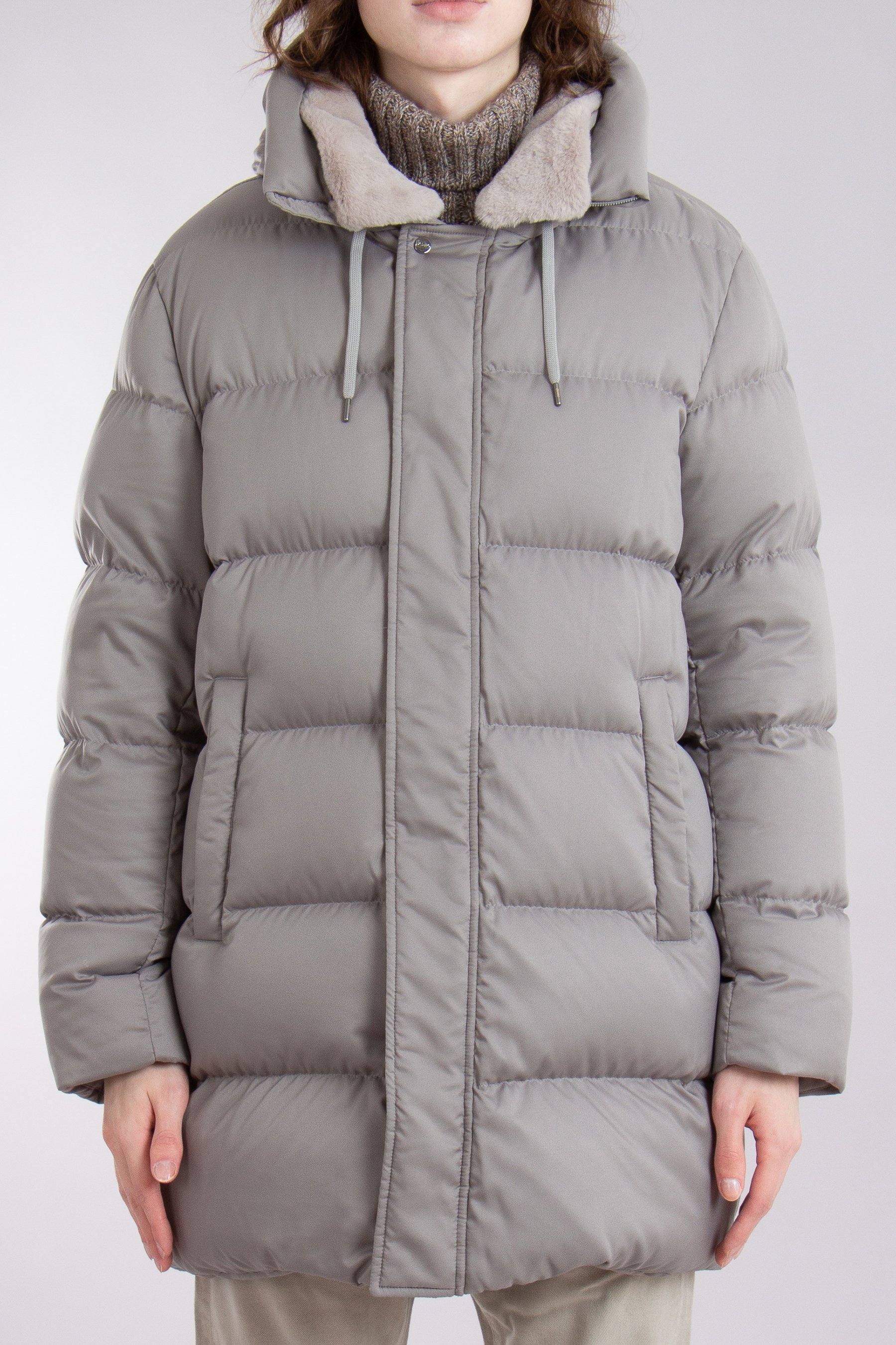 HERNO Arendelle & Faux Fur Down Jacket