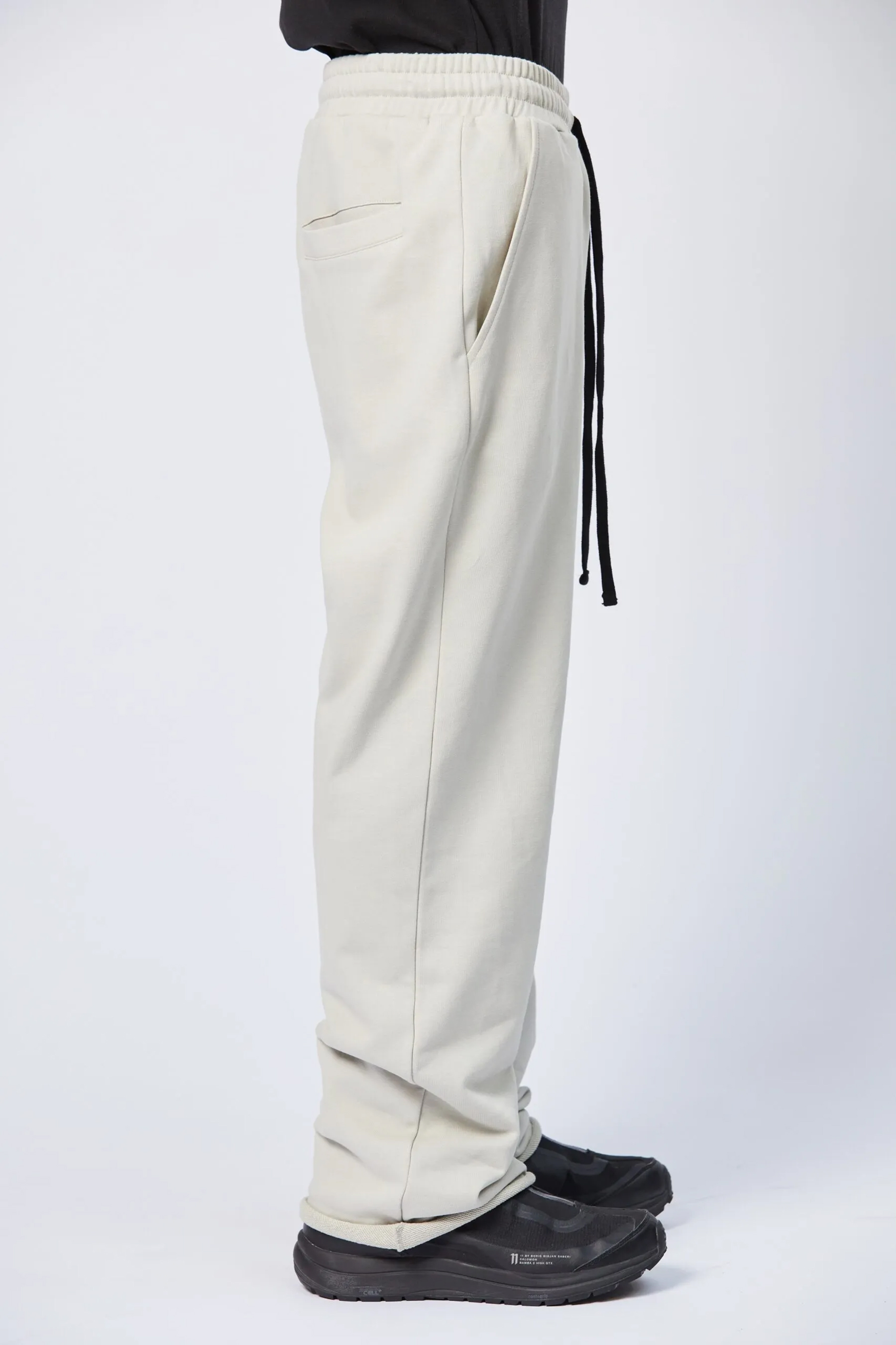 THOM KROM Drop Crotch Cotton Sweatpants