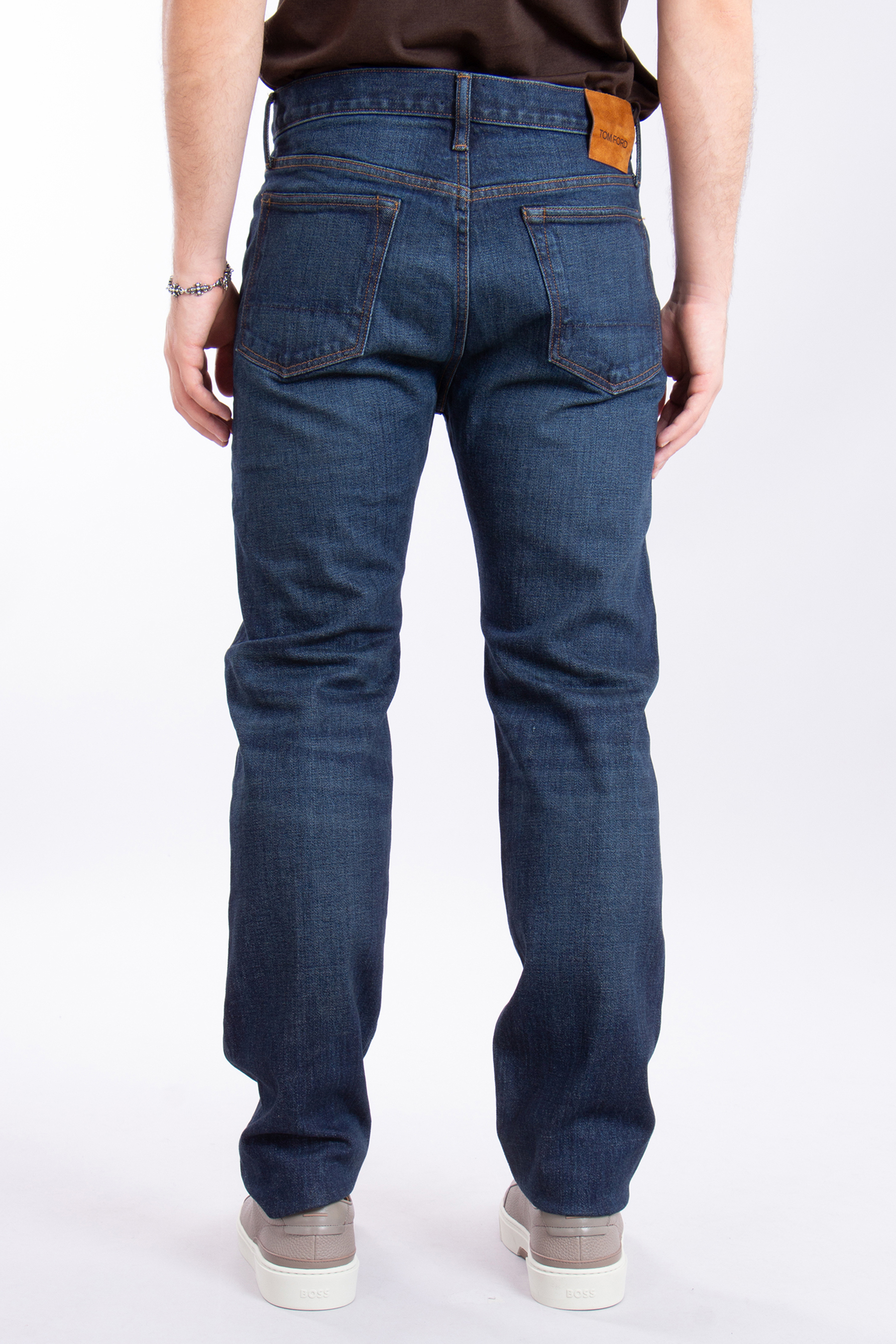 TOM FORD Standard Fit Cotton Denim Jeans