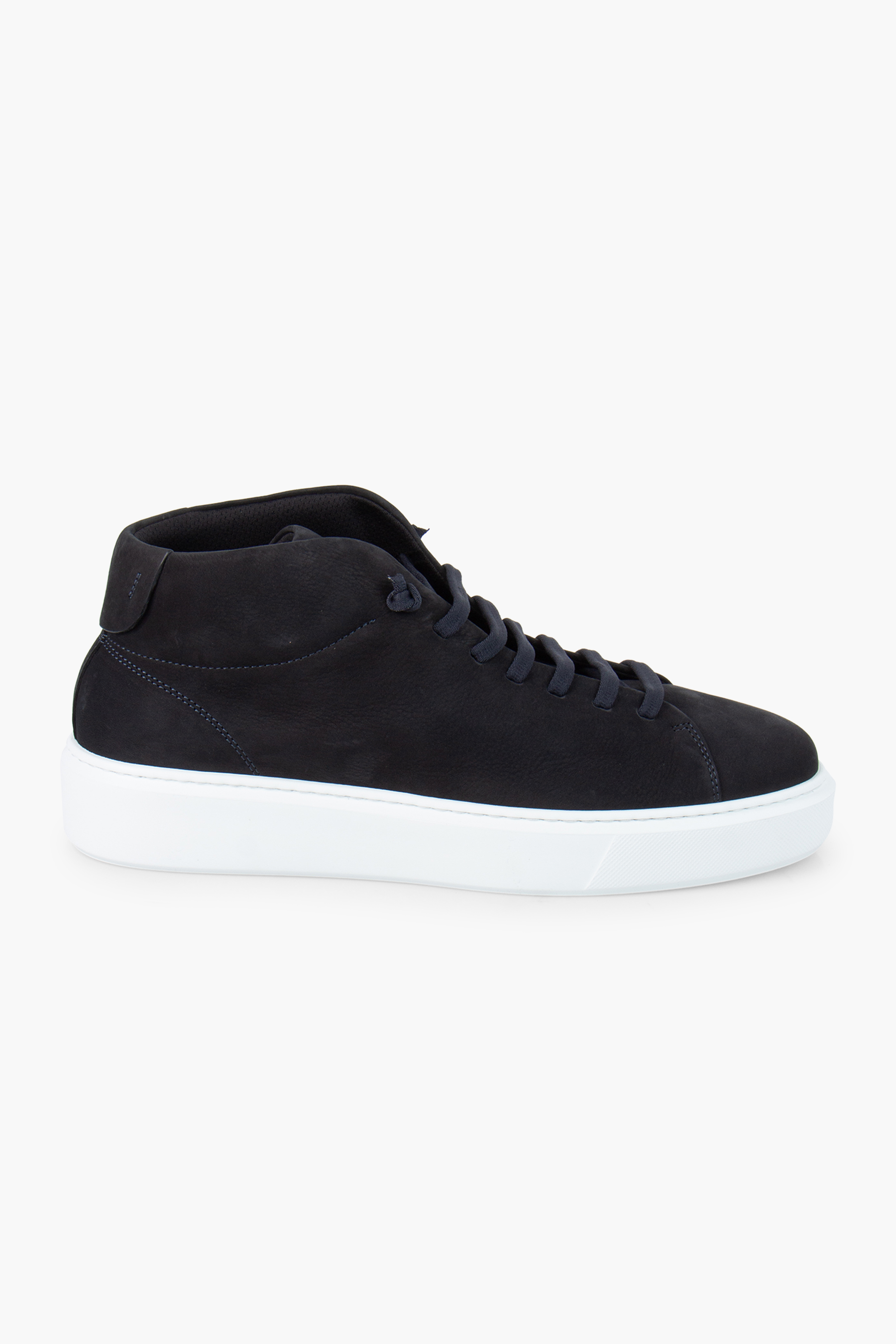 FABIANO RICCI High Top Slip-On Leather Sneakers