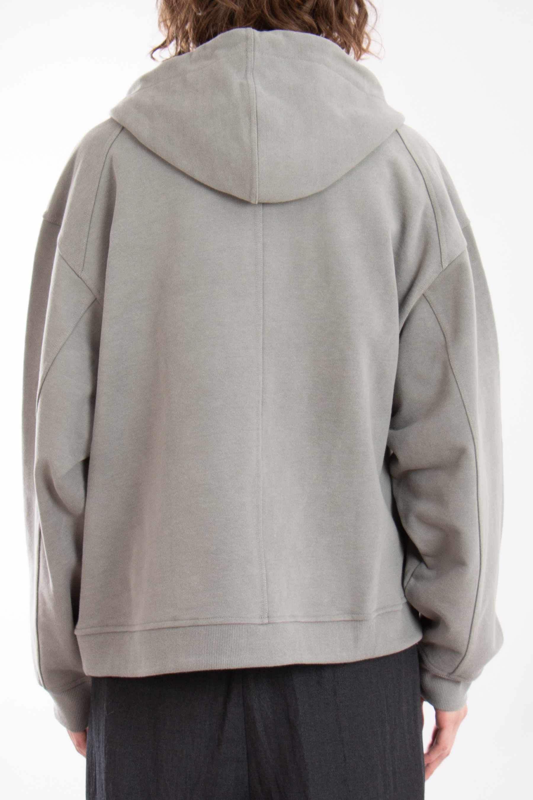 JUUN.J Oversized Cotton Zip Hoodie