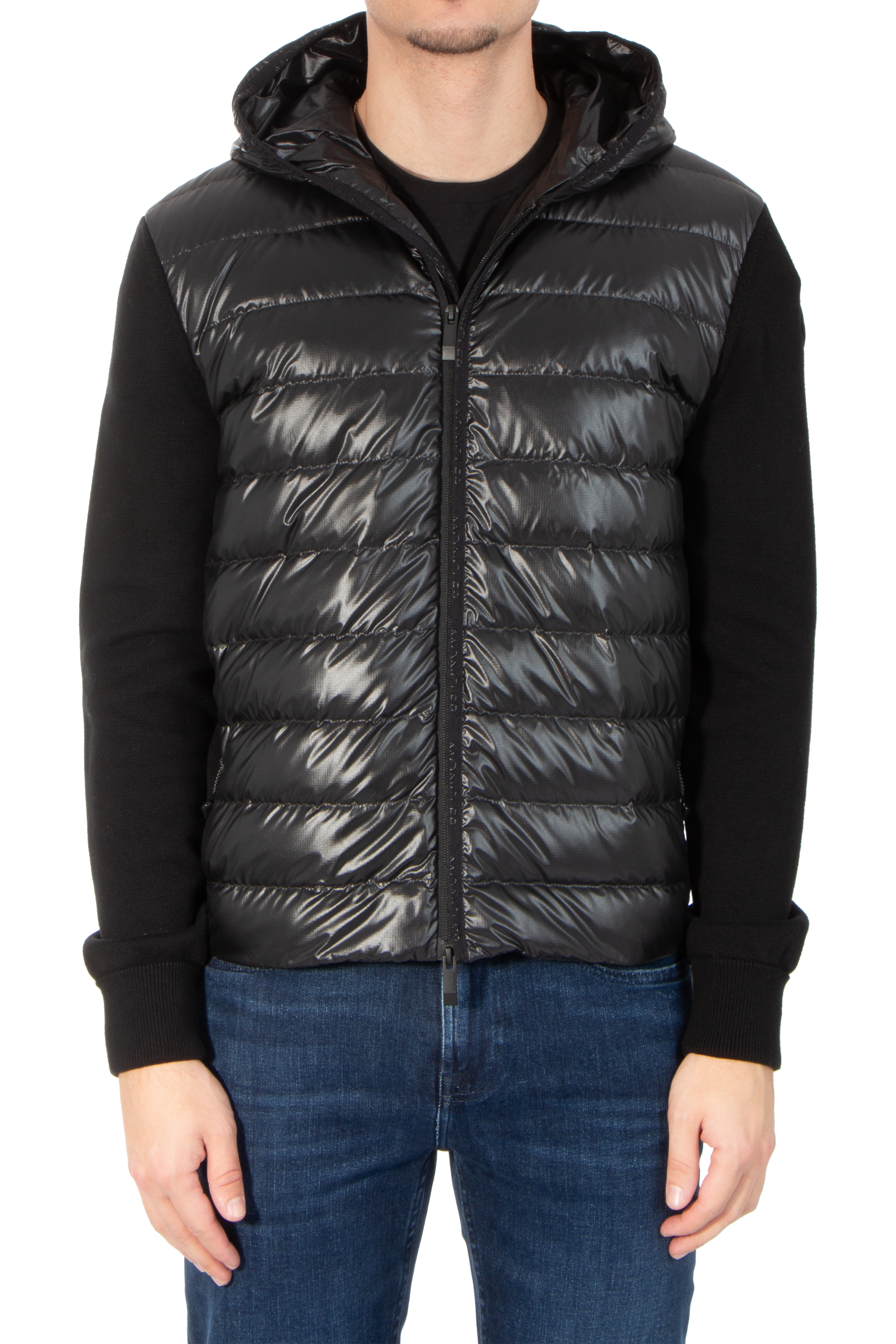 MONCLER Padded Cotton Zip Cardigan