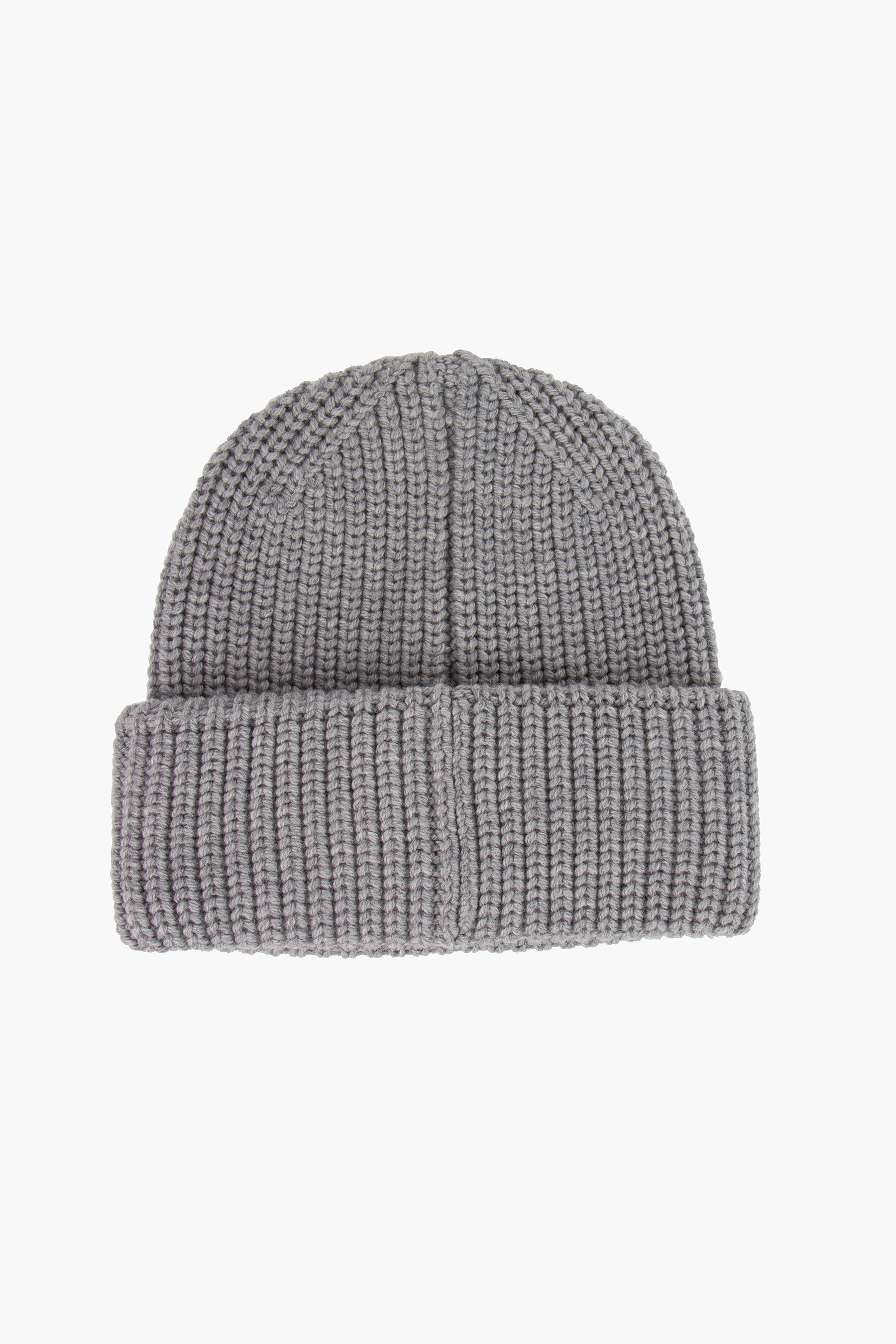 DSQUARED2 Patch Ribbed Wool Beanie