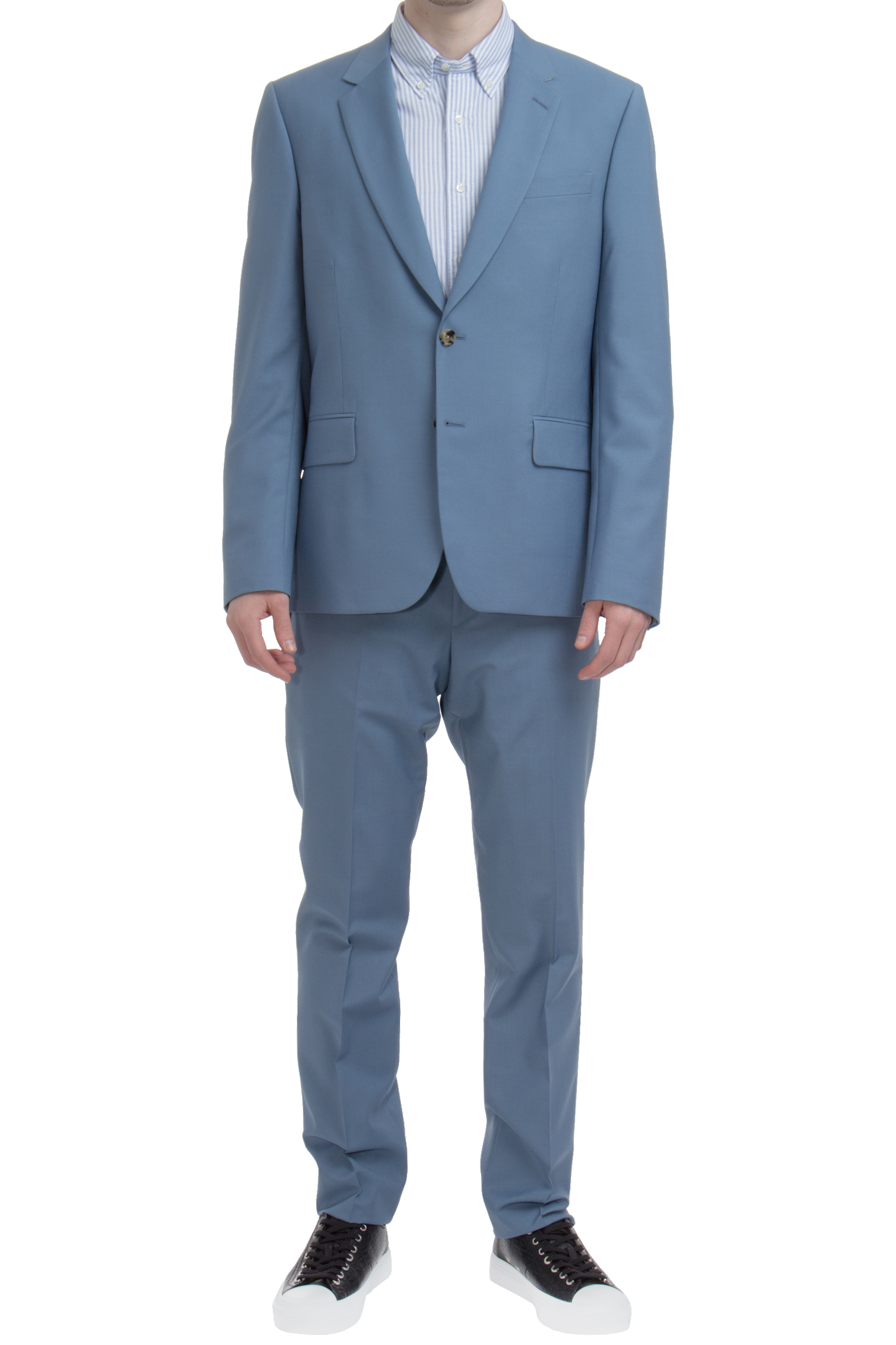 PAUL SMITH Tailored Fit Wool-Mohair Blend Suit