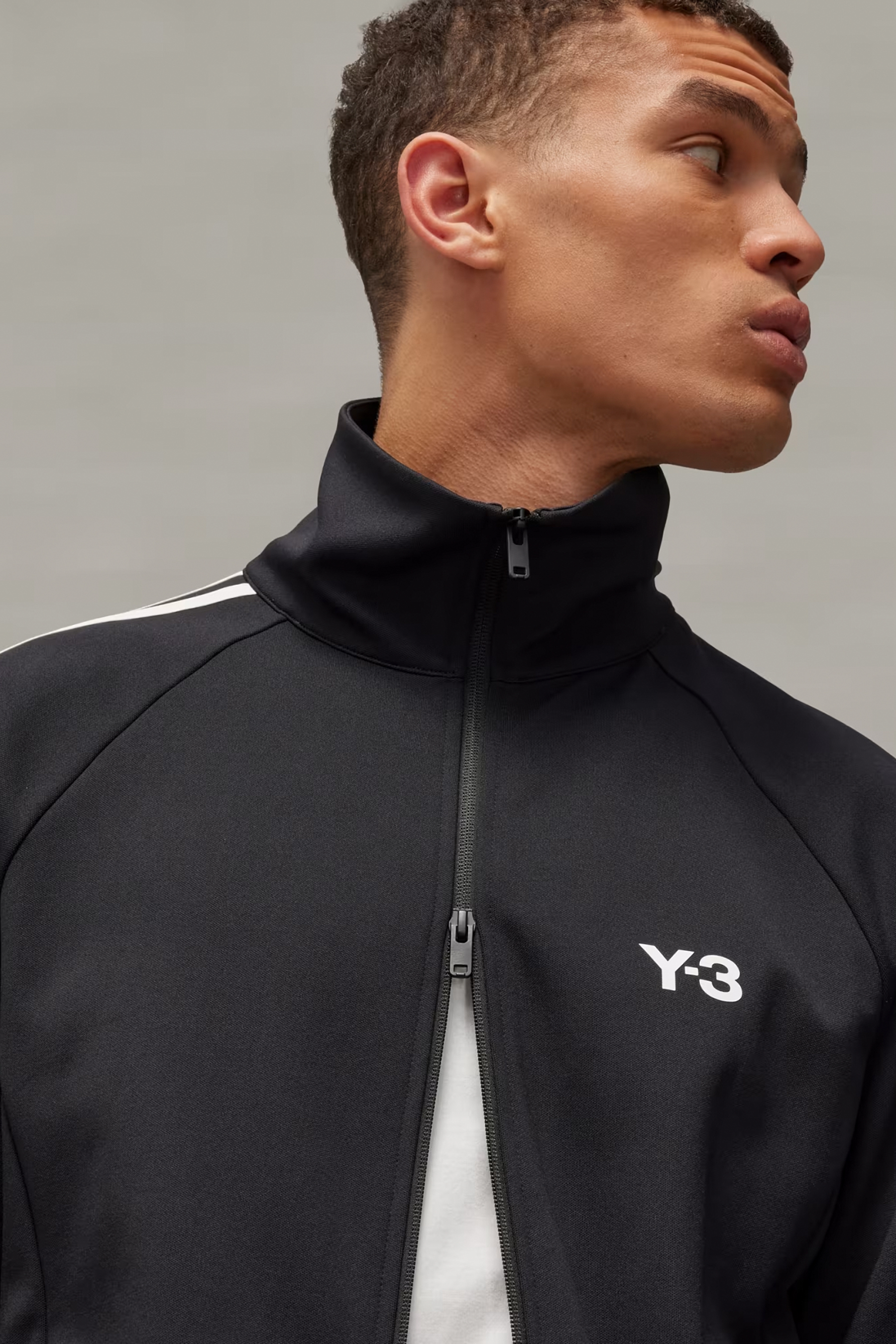 Y-3 3-Stripes Nylon Track Jacket