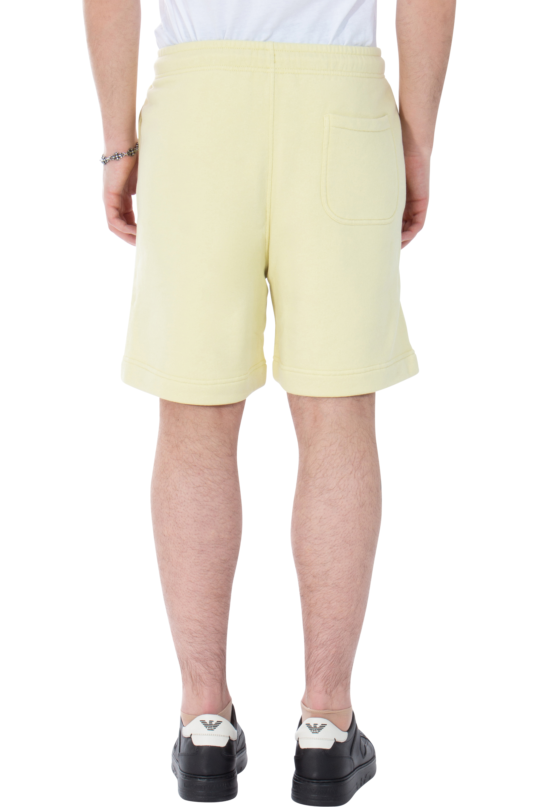 MAISON KITSUNÉ Embroidered Jogger Cut Cotton Shorts