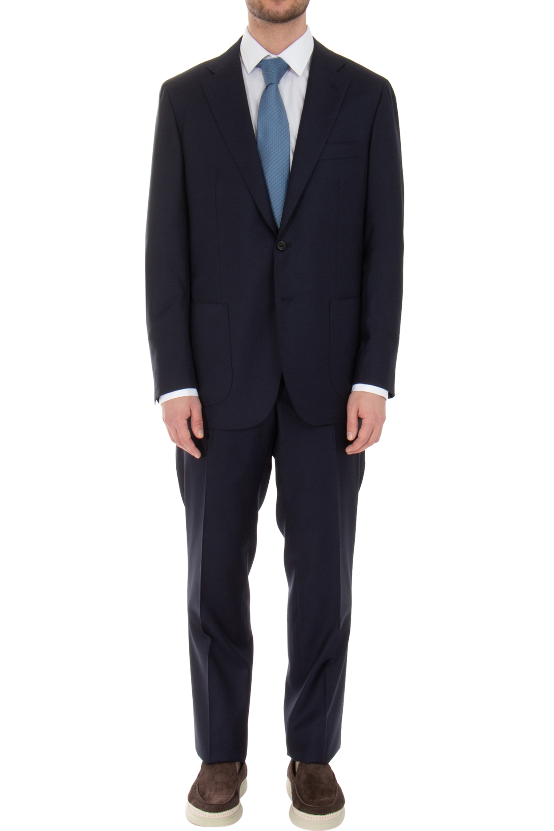 KITON Regular Fit Wool Suit