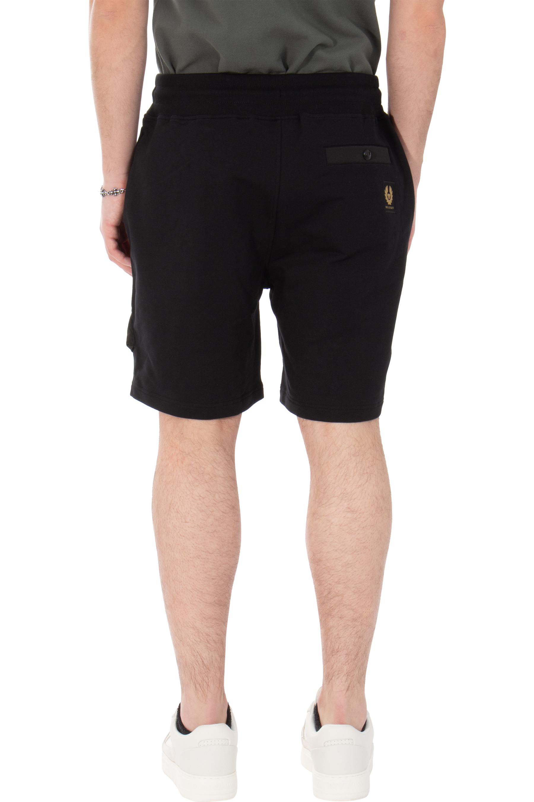 BELSTAFF Cotton Stretch Sweat Shorts Transit