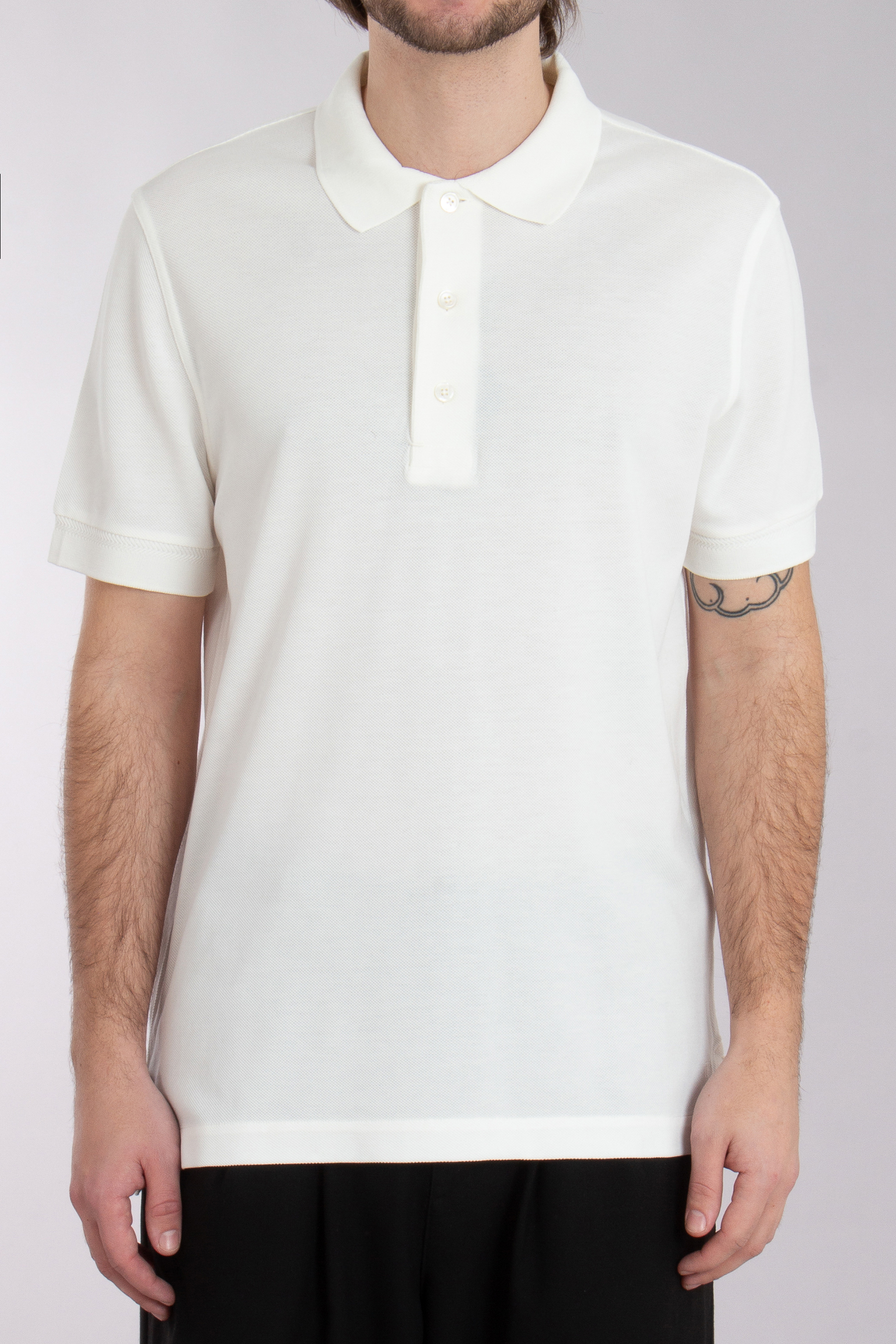 TOM FORD Garment-Dyed Lyocell-Cotton Piqué Polo Shirt