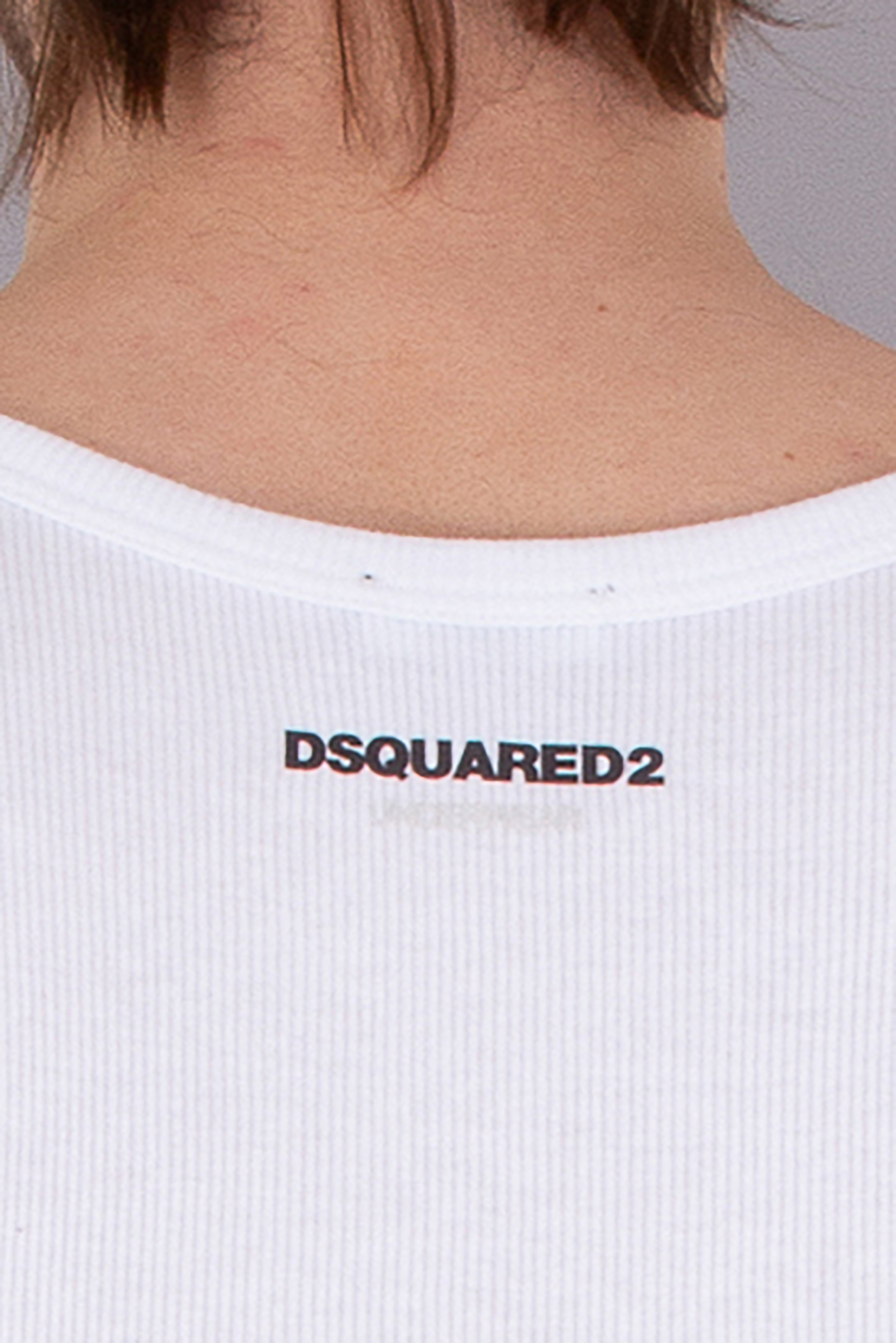 DSQUARED2 2-Pack Cotton Rib Tank Tops