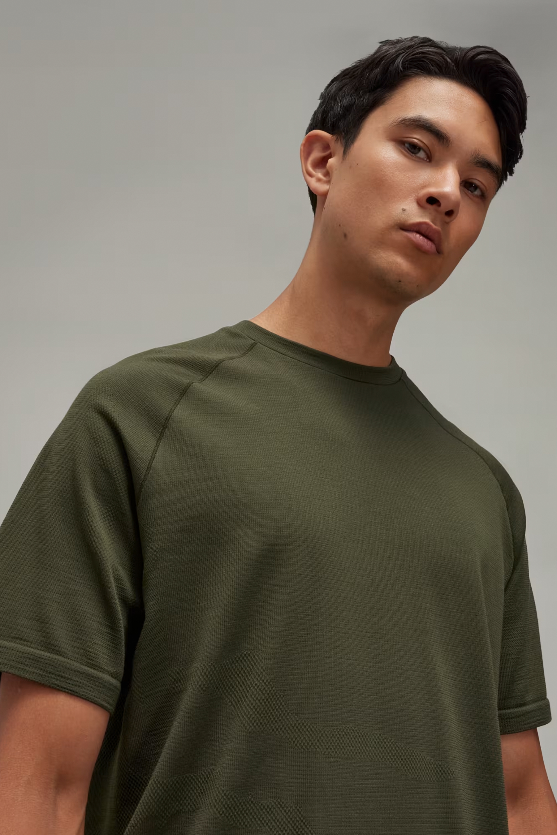 Y-3 Recycled Polyester-Wool Blend Running T-Shirt