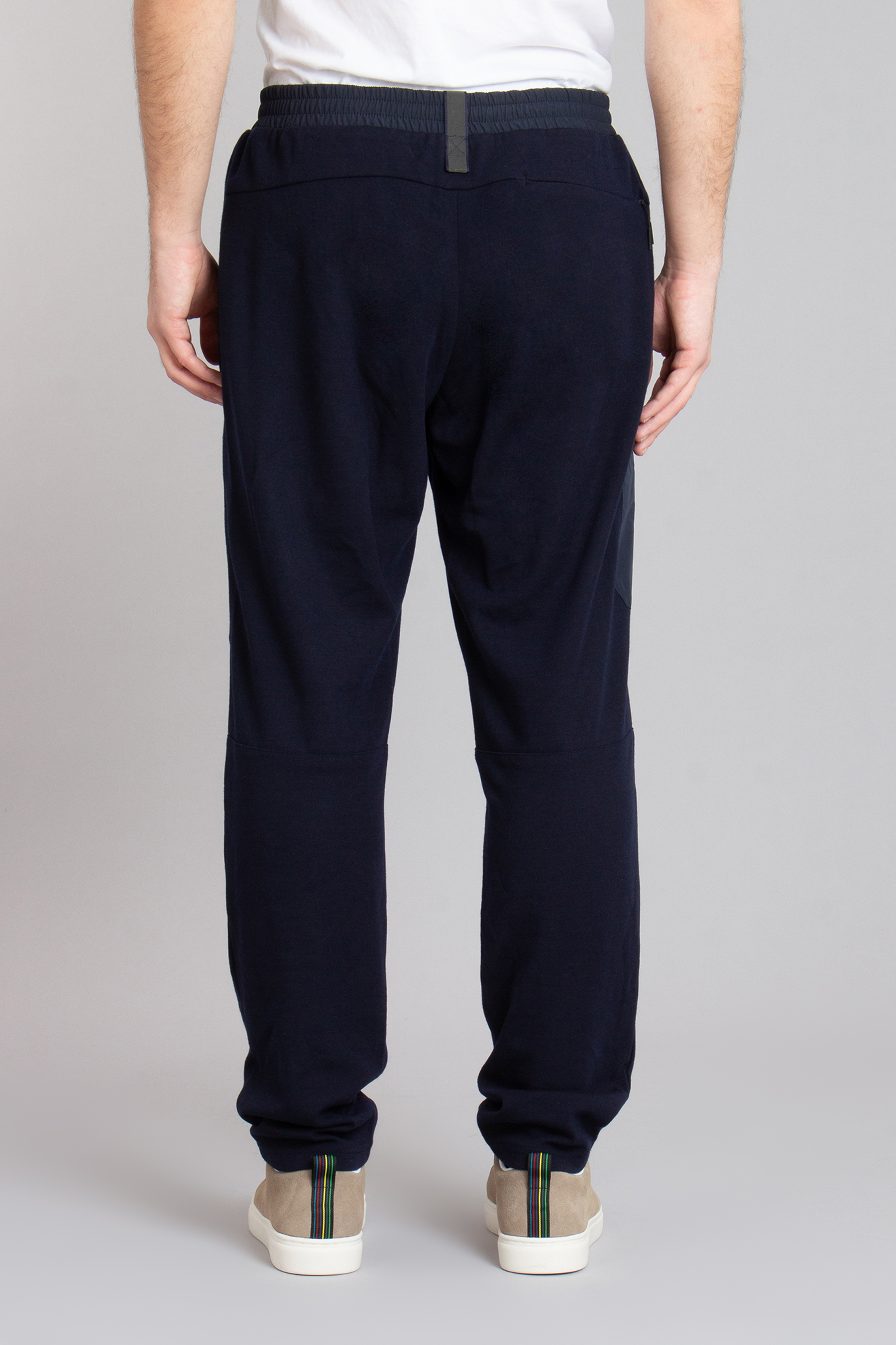 SEASE Virgin Wool Blend Jersey Drawstring Pants