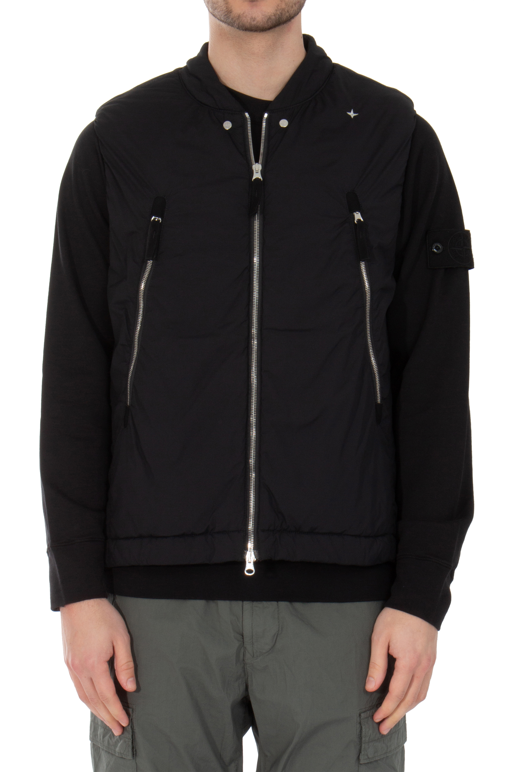 STONE ISLAND Skin Touch Nylon Puffer Vest