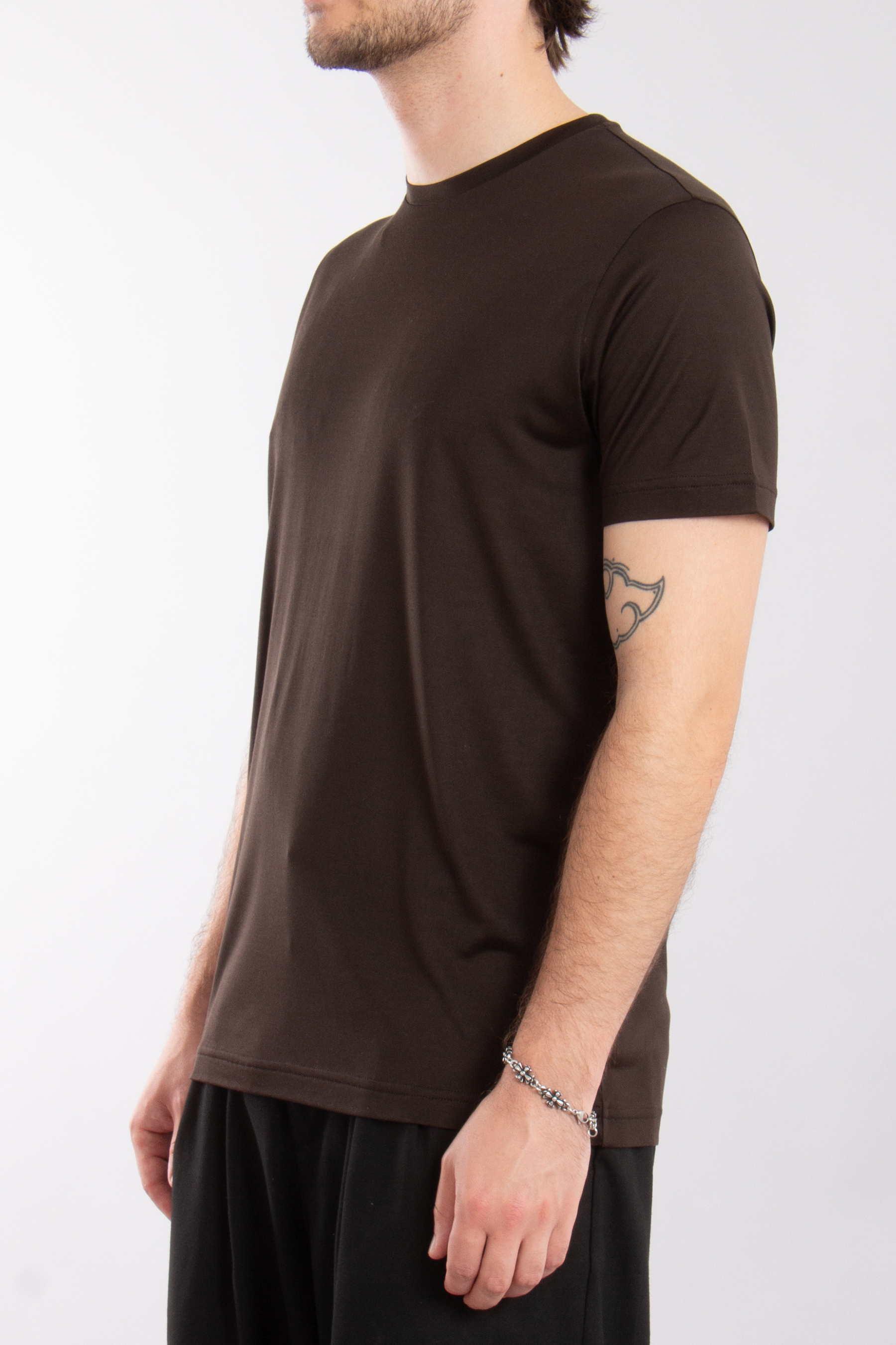 STEFAN BRANDT Silk Jersey T-Shirt Enno