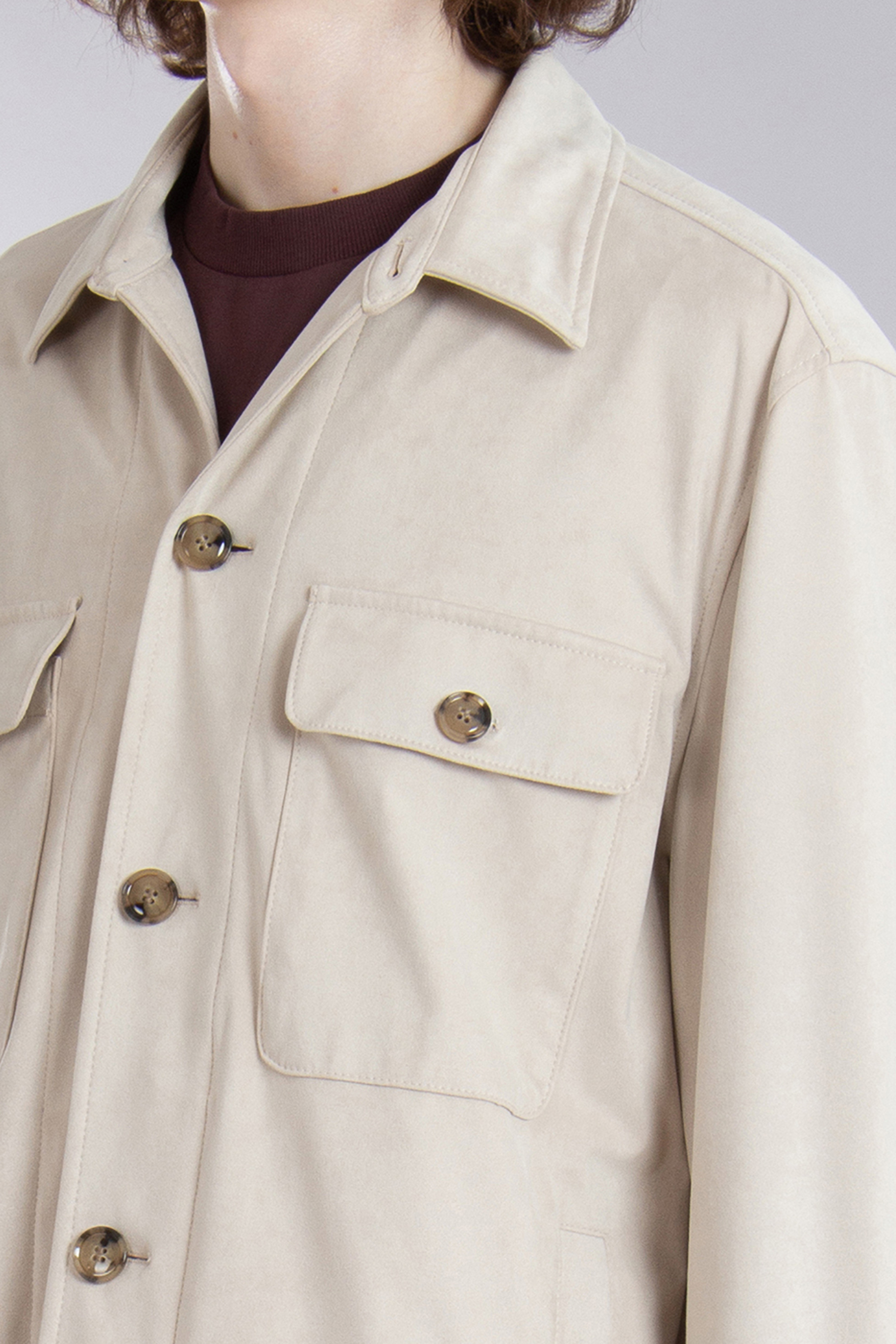 BOSS Bi-Stretch Fabric Overshirt C-Carper