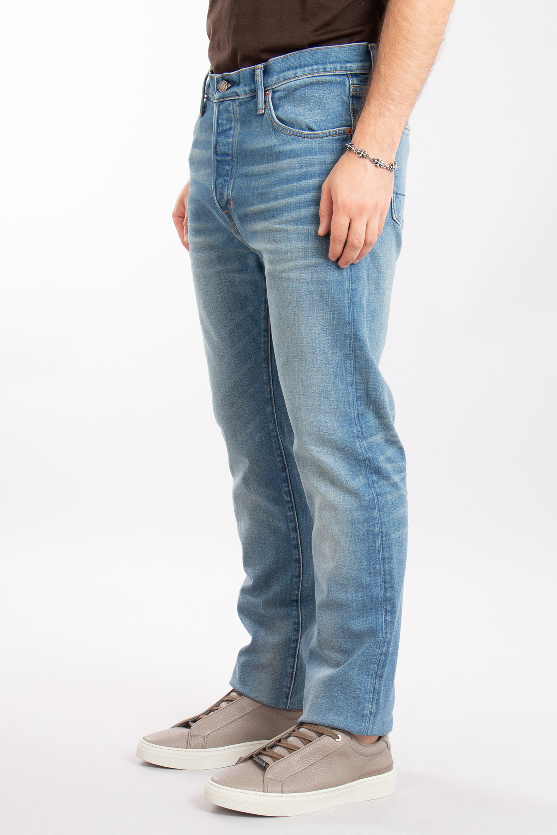 TOM FORD Standard Fit Cotton Denim Jeans