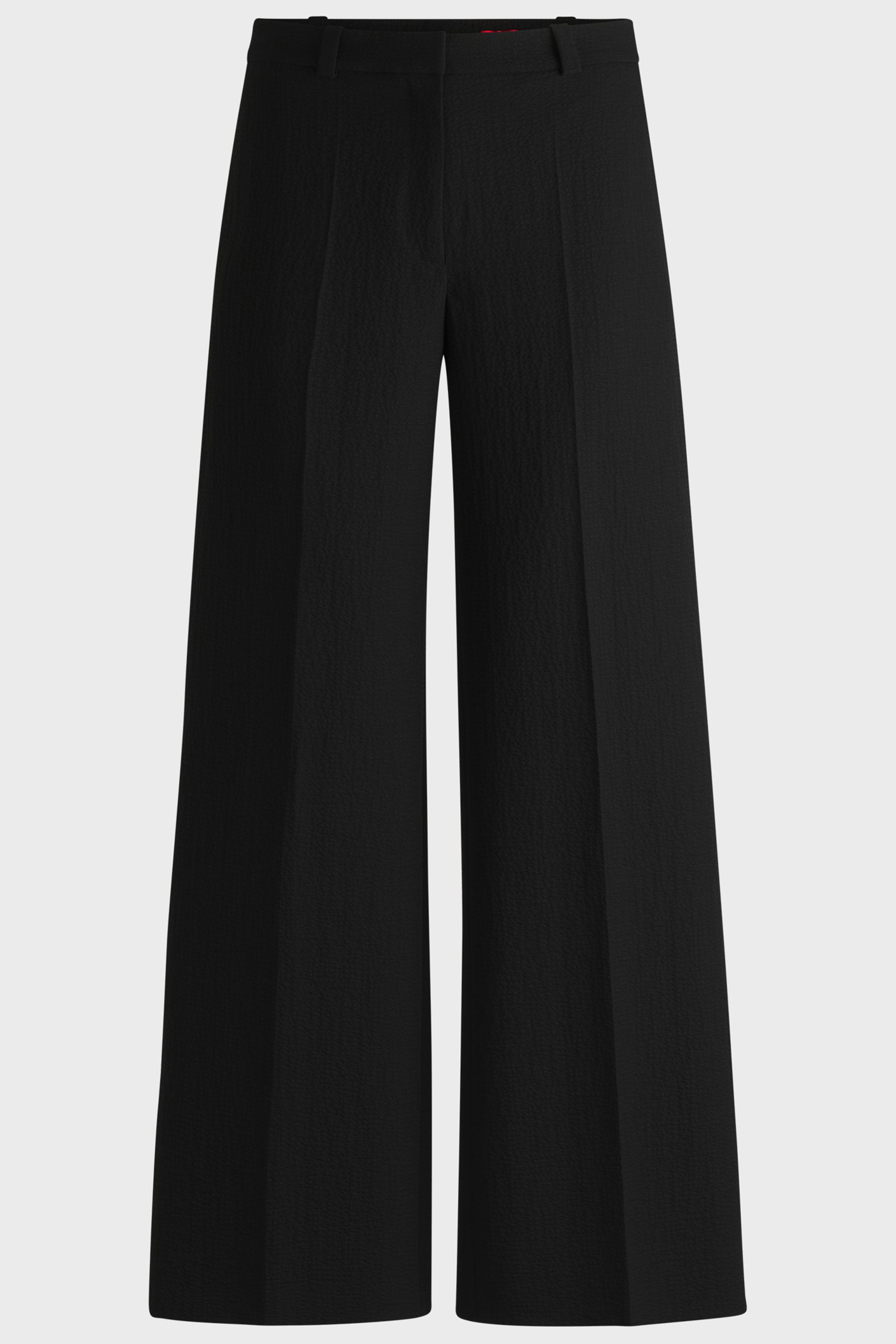 HUGO Regular Fit Stretch Seersucker Pants Hasene