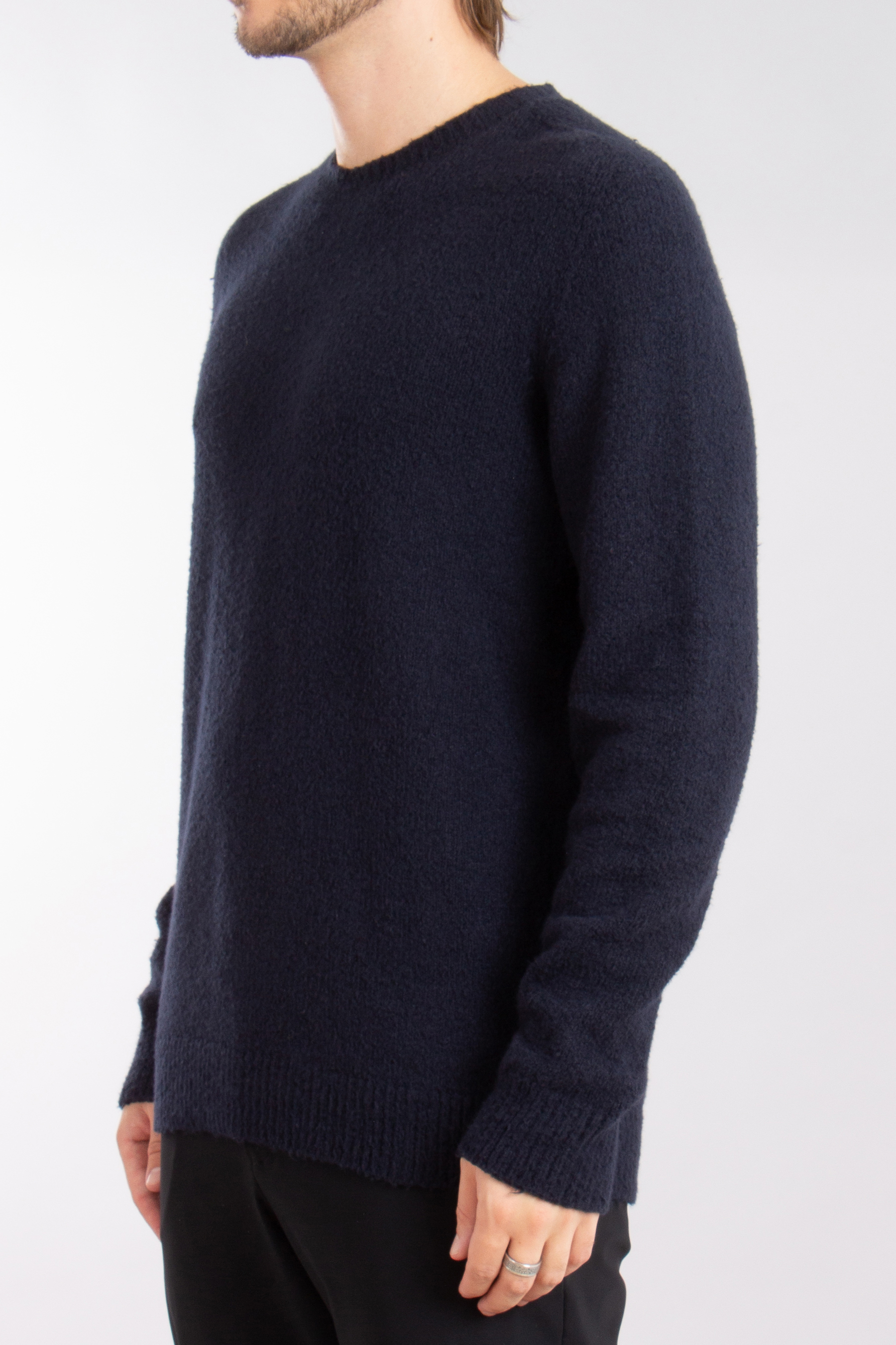 ROBERTO COLLINA Cotton Blend Knit Sweater