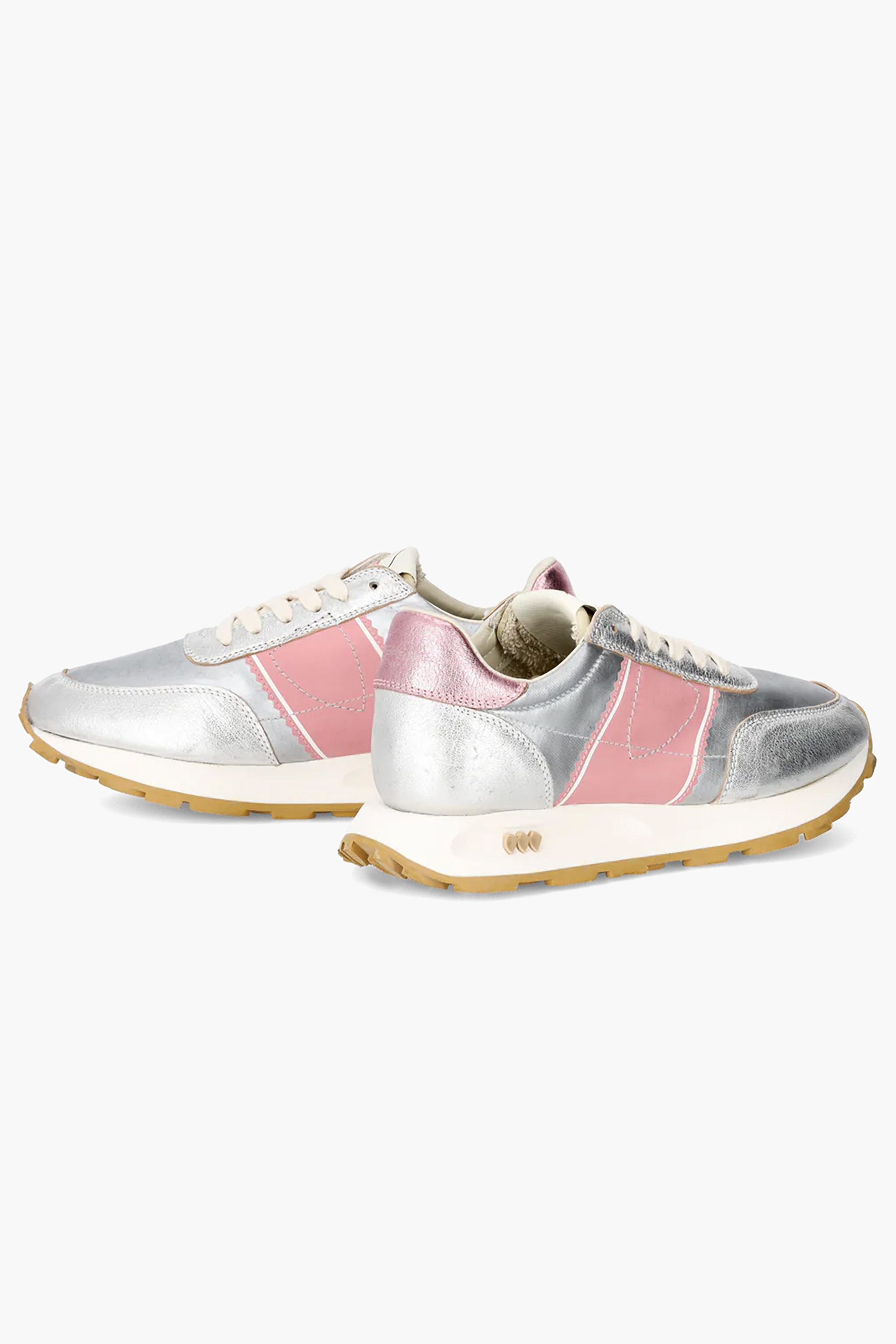 PHILIPPE MODEL Metallic Leather Sneakers Tour Low