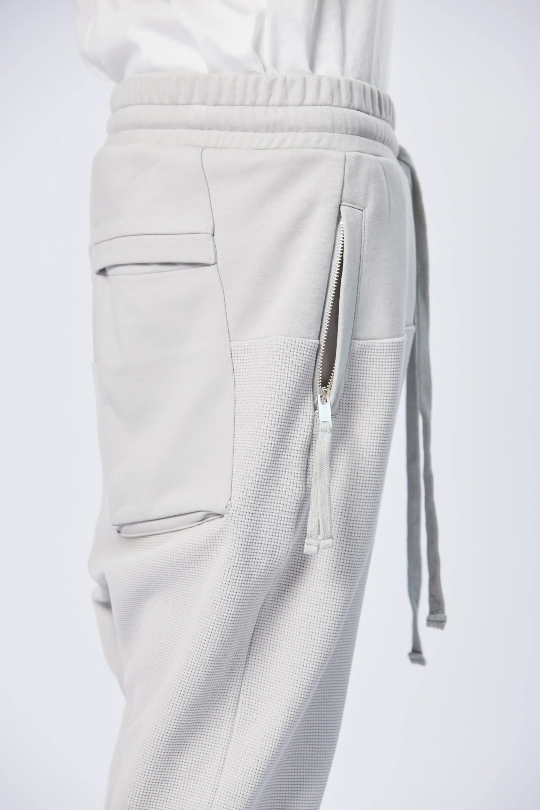 THOM KROM Drop Crotch Cotton Stretch Sweatpants