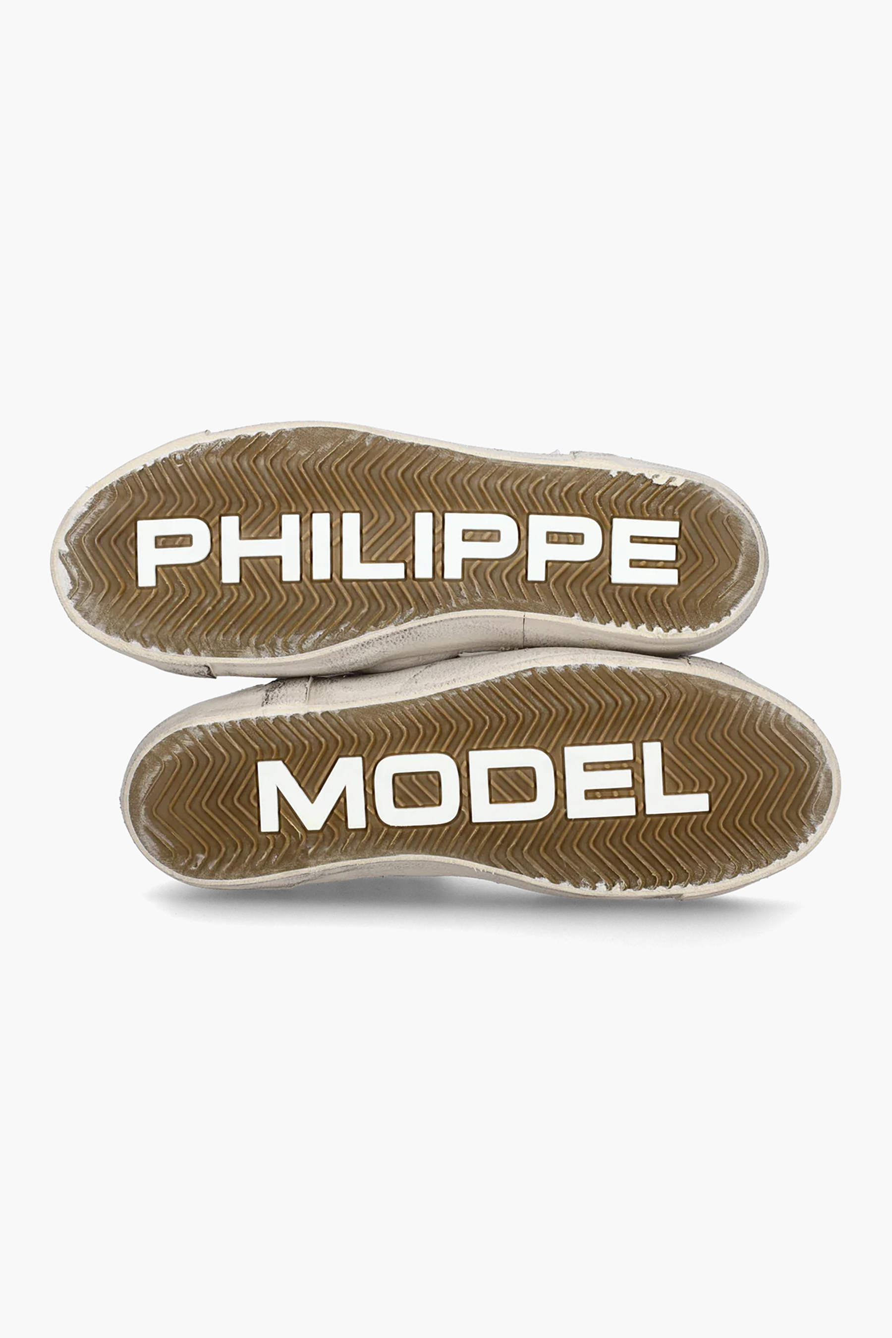 PHILIPPE MODEL Leather & Suede Sneakers Prsx Low