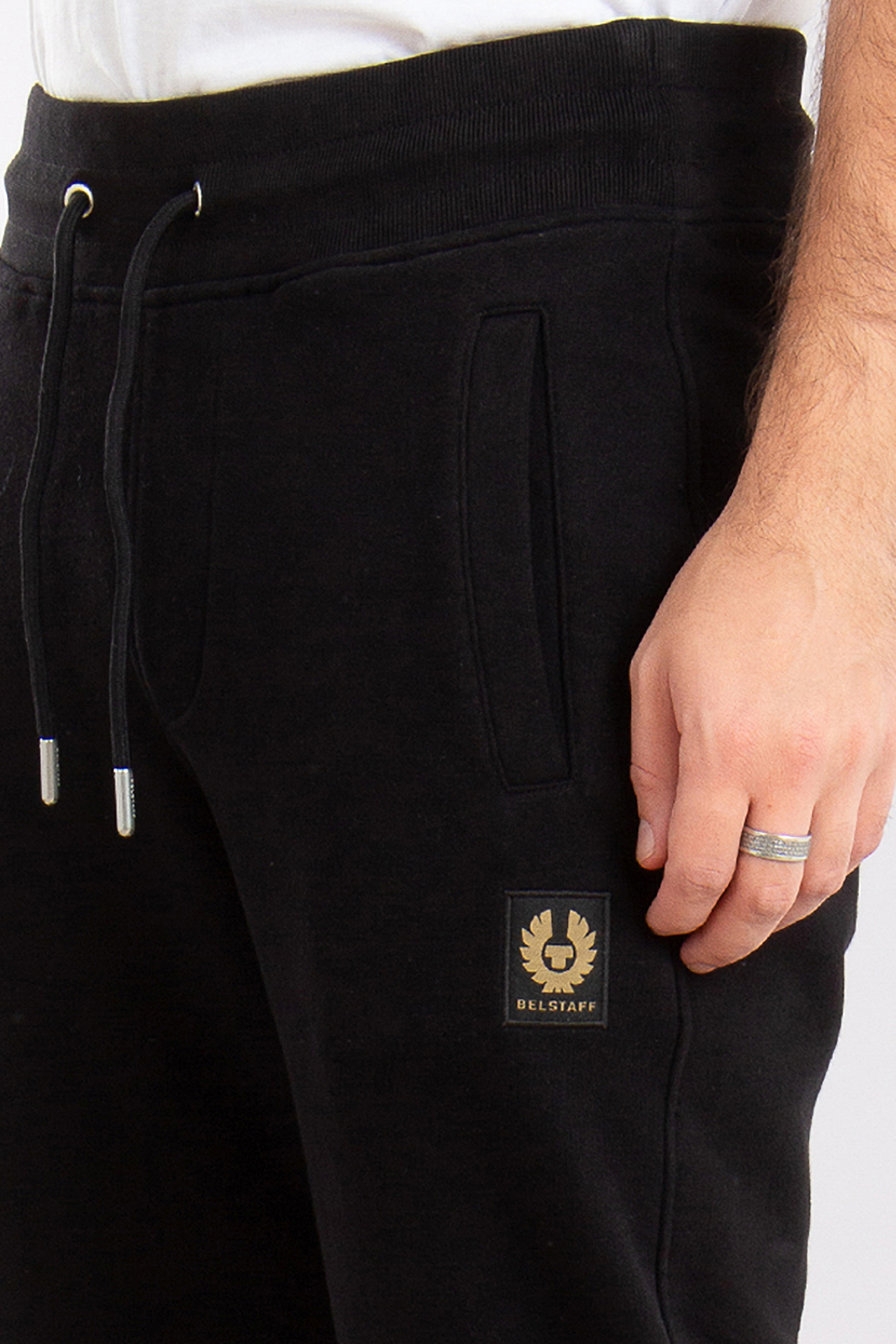 BELSTAFF Loopback Cotton Fleece Sweatpants