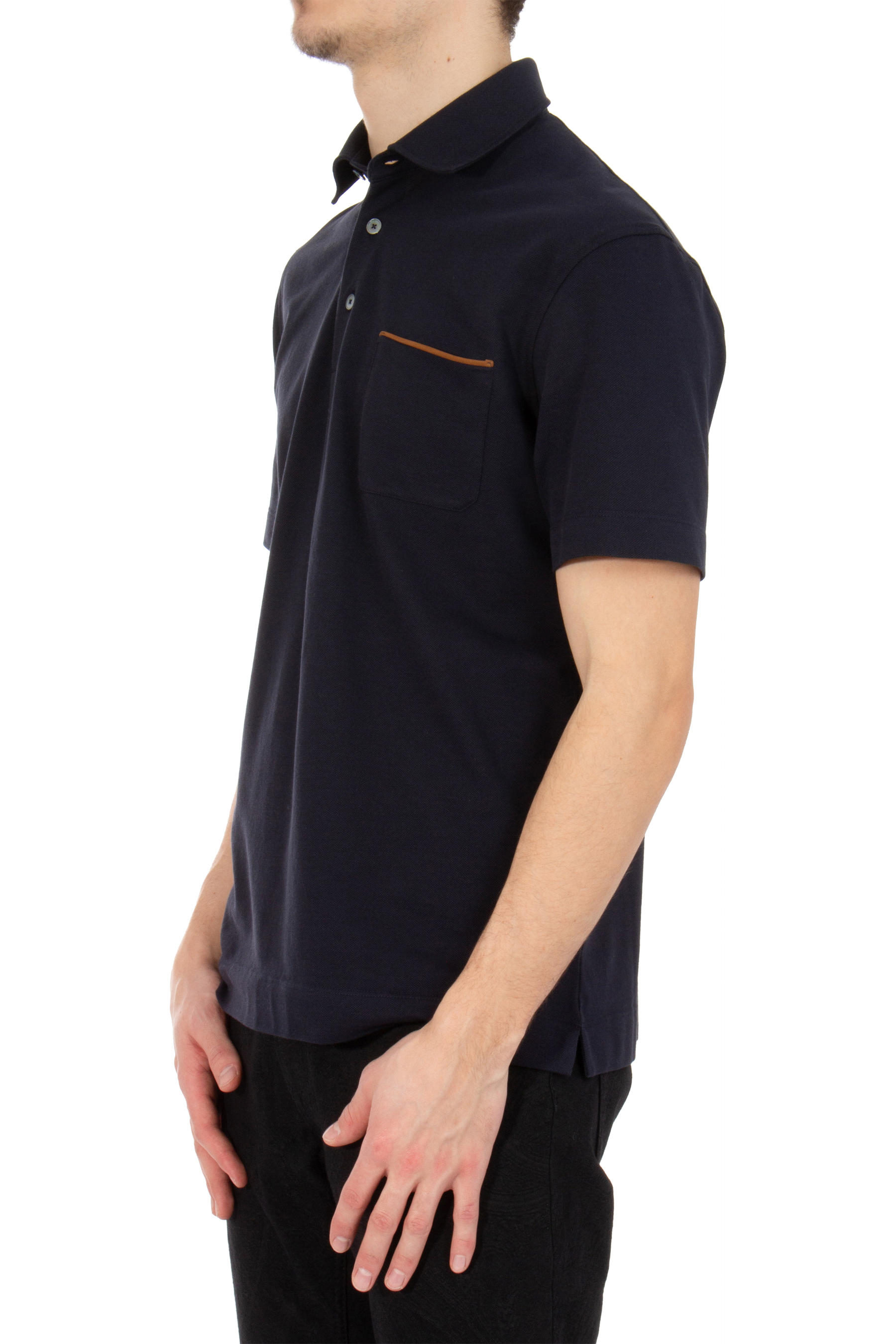 ZEGNA Cotton Piqué Polo Shirt