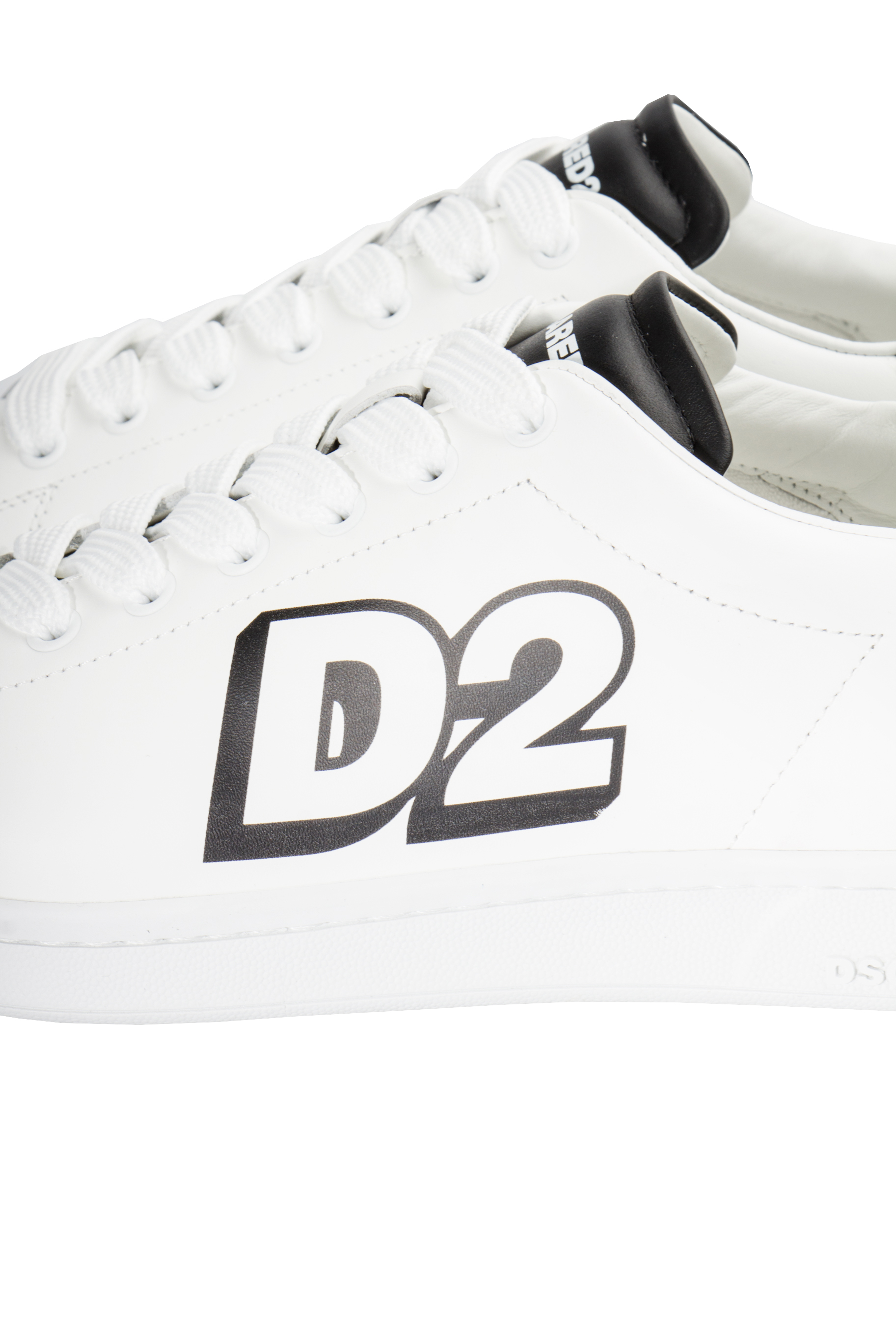 DSQUARED2 Leather Sneakers Bypell Boxer