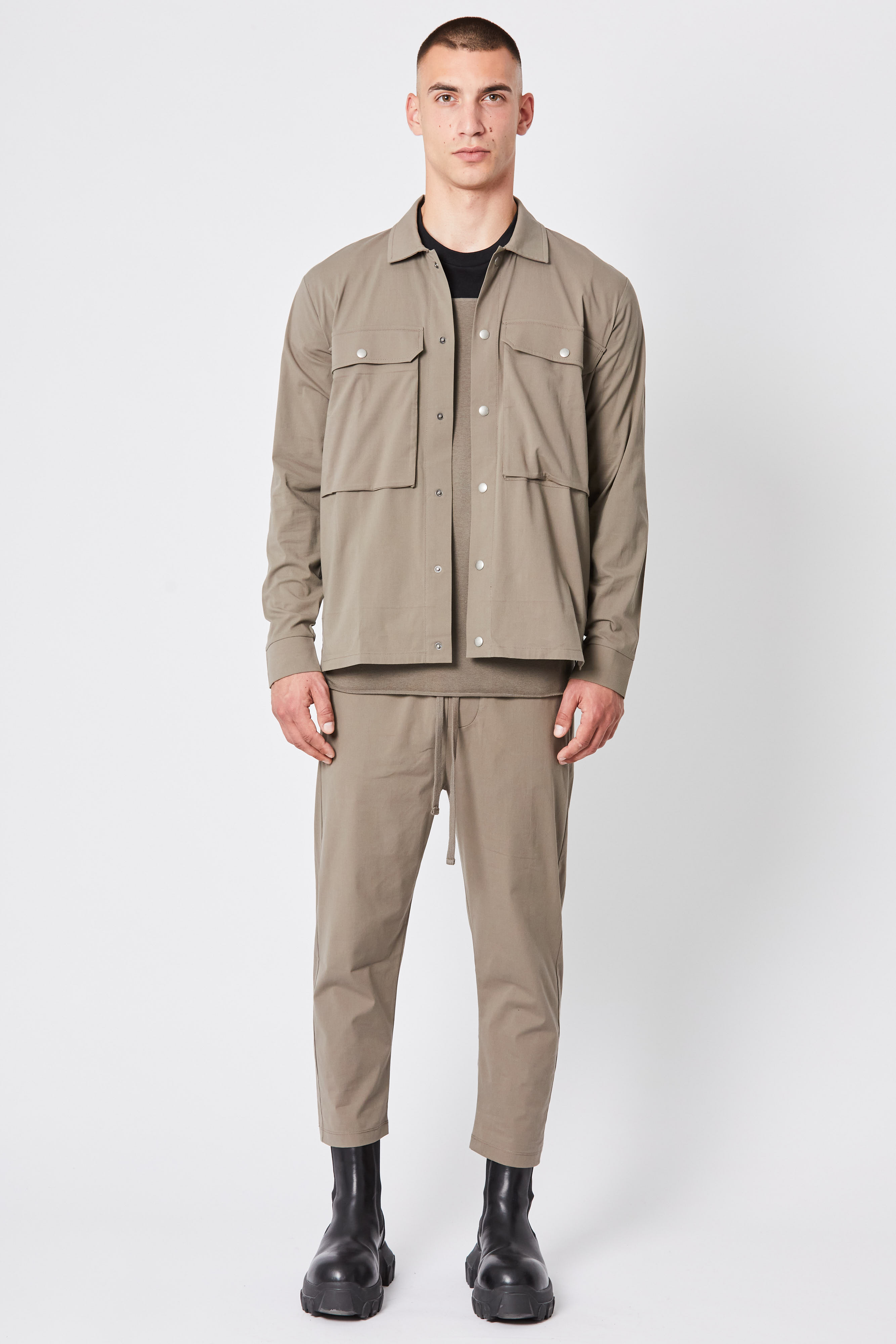 THOM KROM Cotton Overshirt Jacket