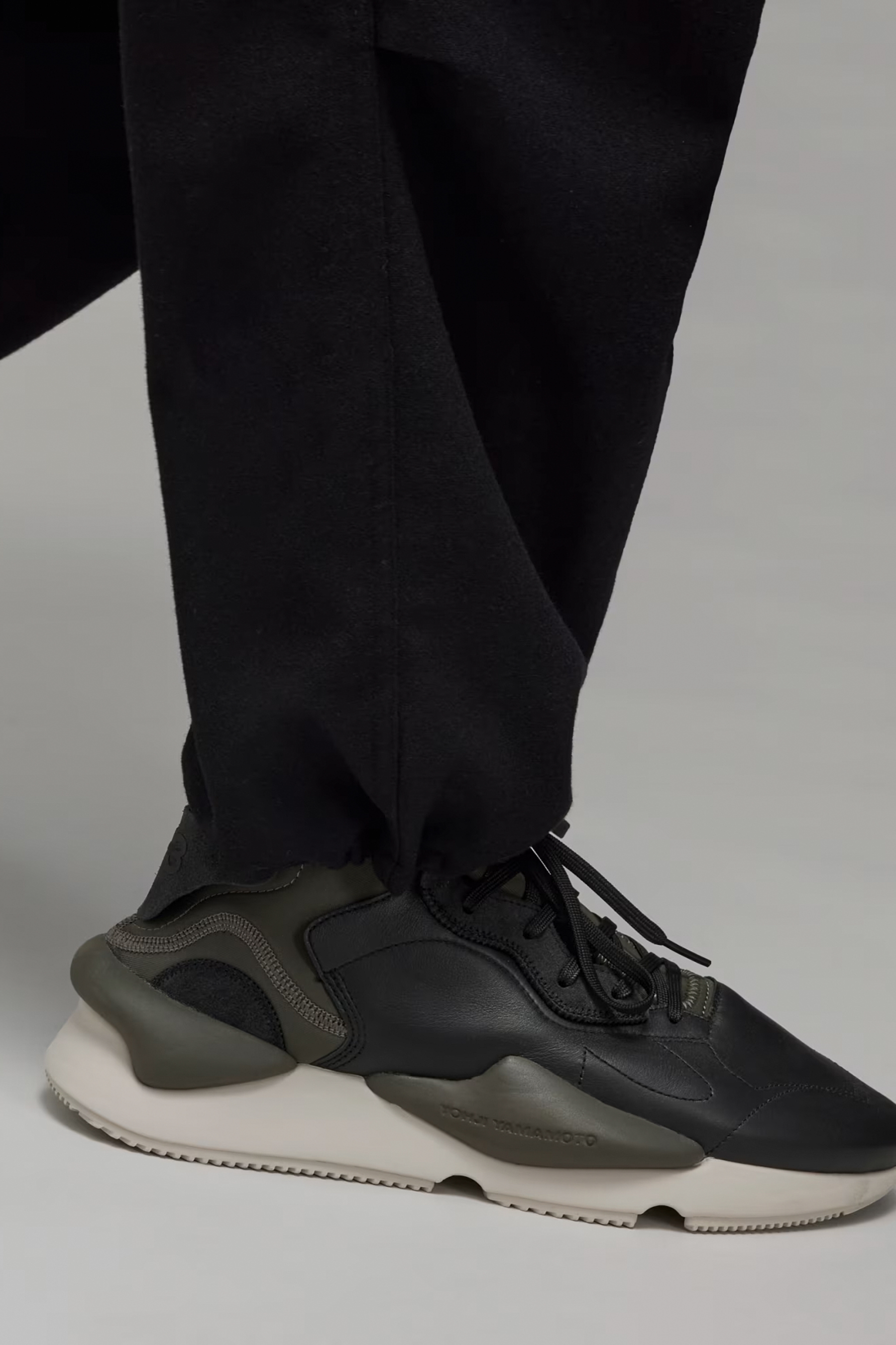 Y-3 Recycled Polyester-Wool Flannel Cargo Pants