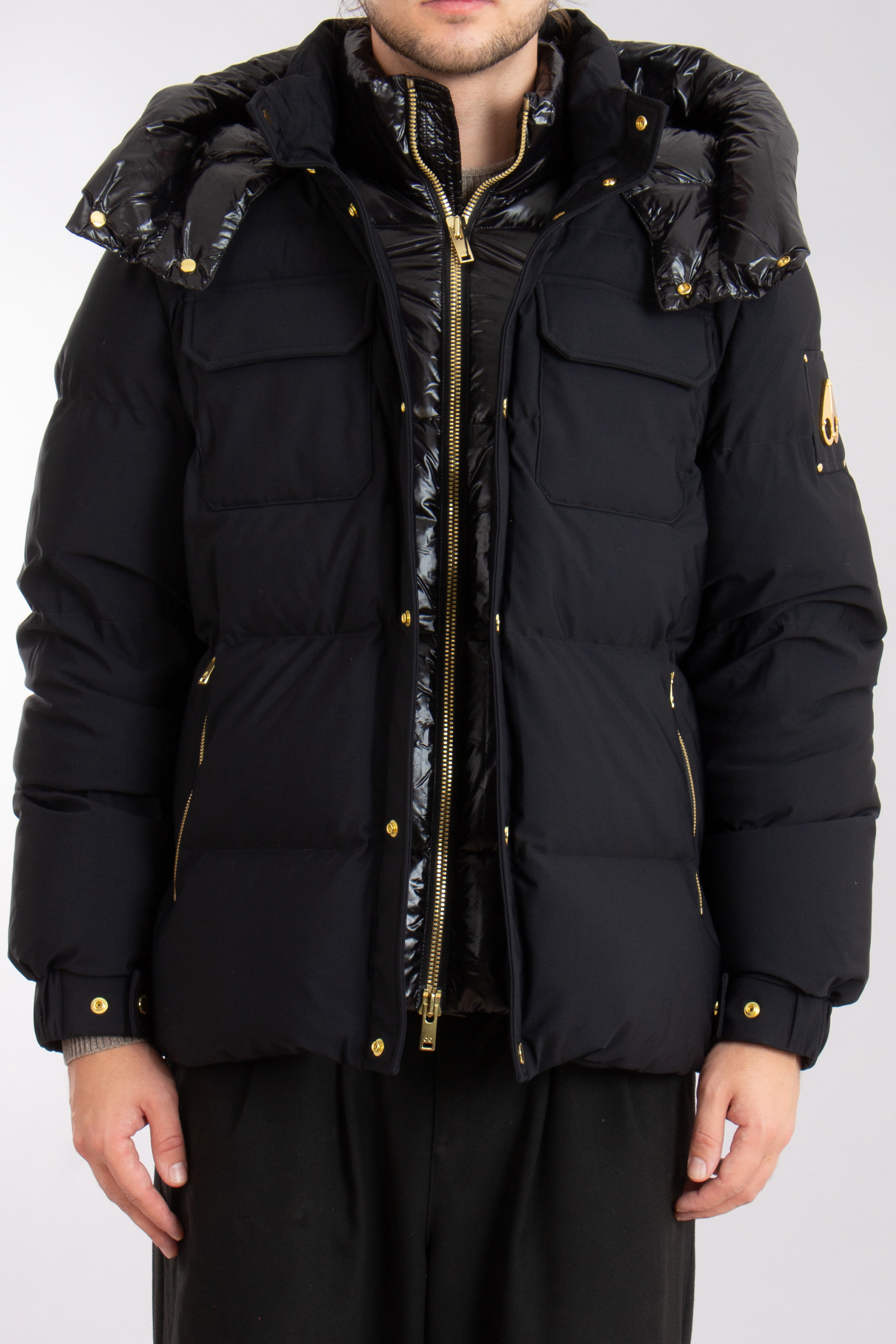 MOOSE KNUCKLES Gold Collection Nyluxe Down Jacket Suthep