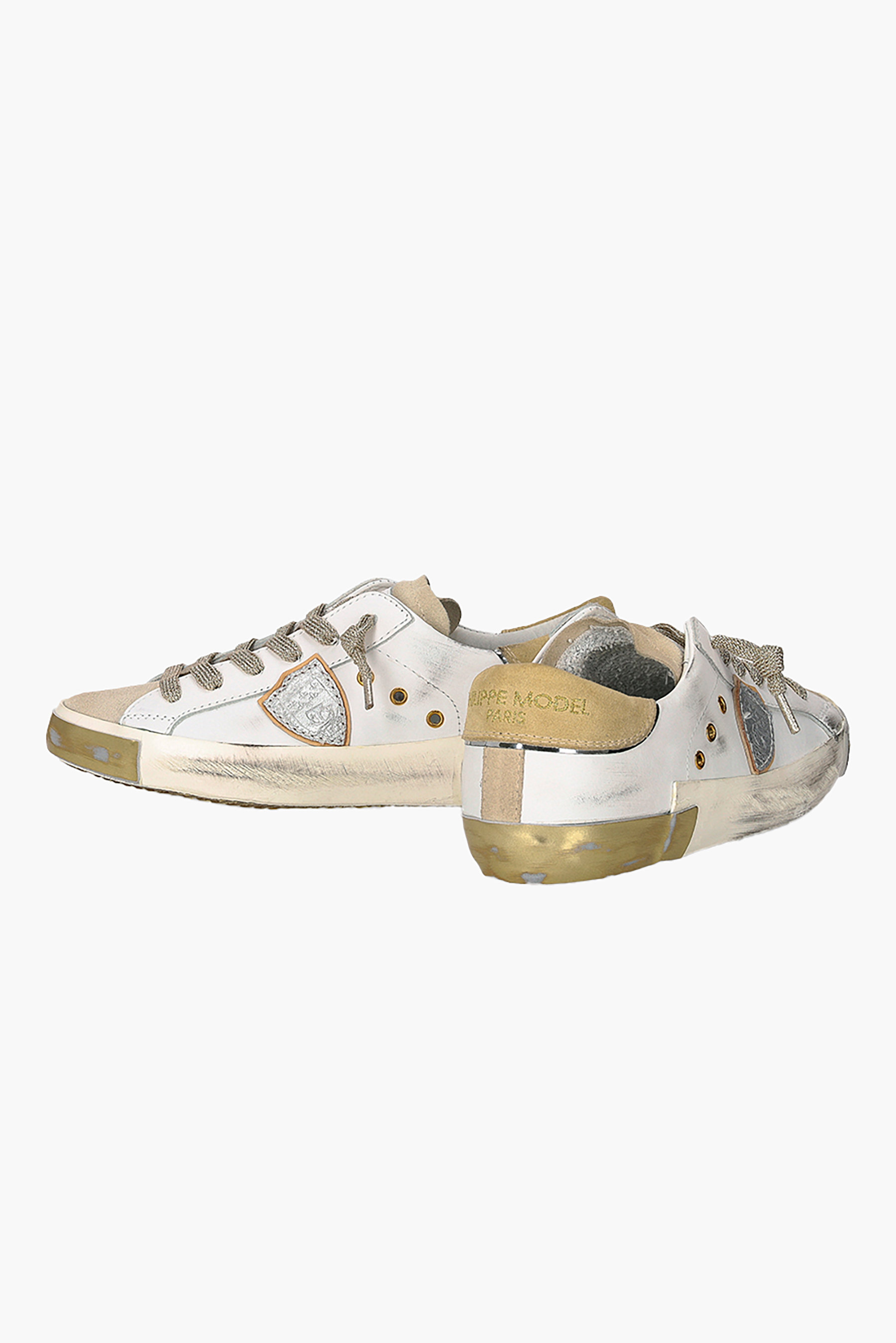 PHILIPPE MODEL Leather Sneakers Prsx Low