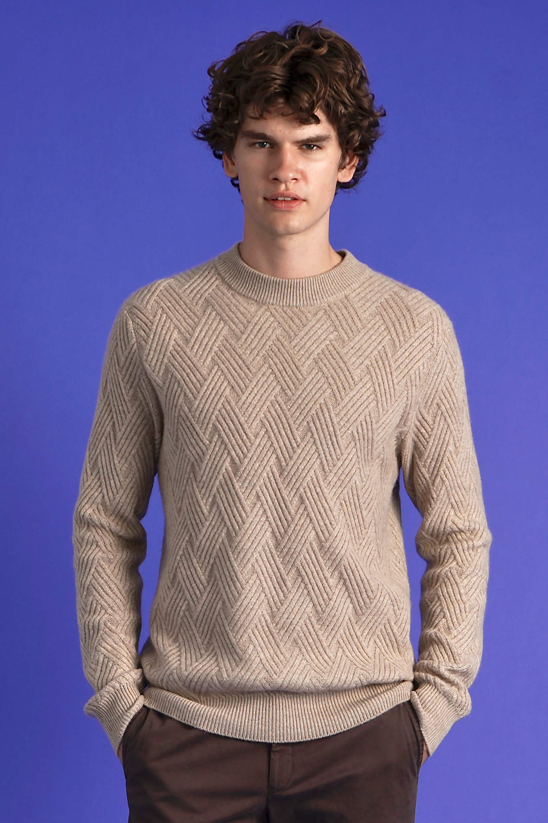 PAL ZILERI Textured Cashmere Sweater